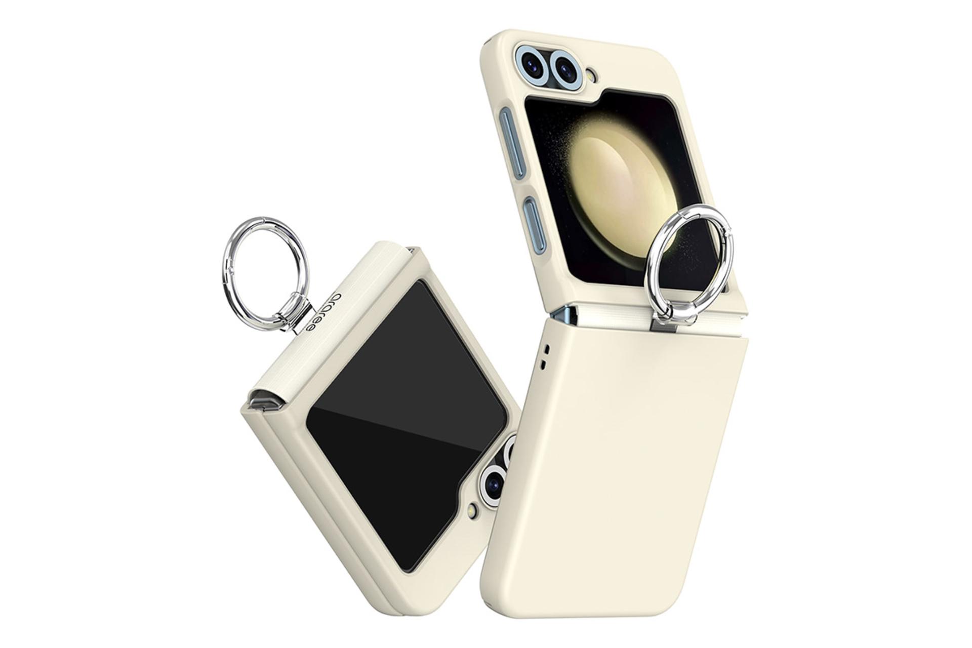 قاب گوشی آراری Araree Aero Flex R For Samsung Galaxy Z Flip6 رنگ کرم