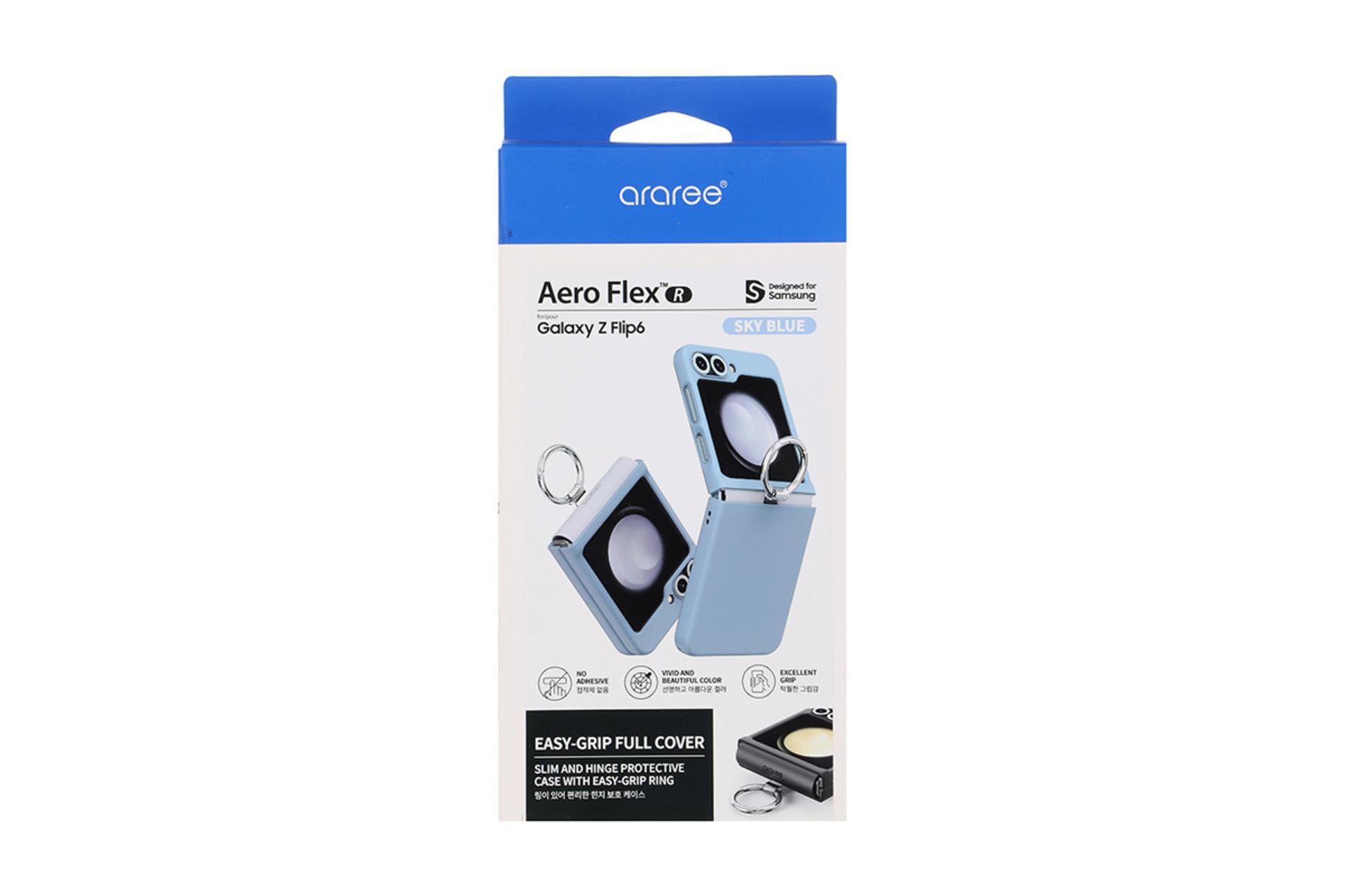قاب گوشی آراری Araree Aero Flex R For Samsung Galaxy Z Flip6 بسته بندی