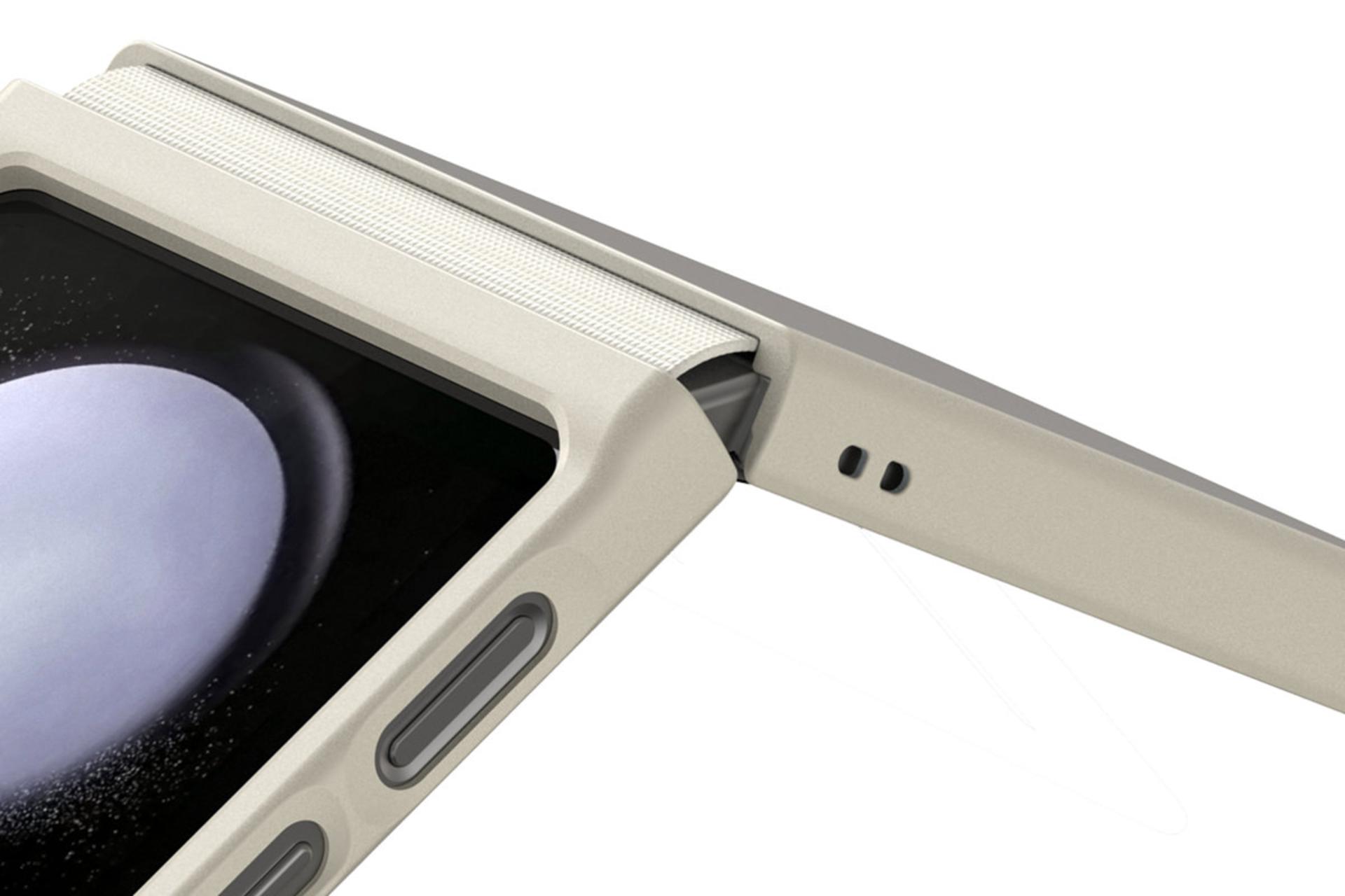 قاب گوشی آراری Araree Aero Flex M For Samsung Galaxy Z Flip6 نمای لولا