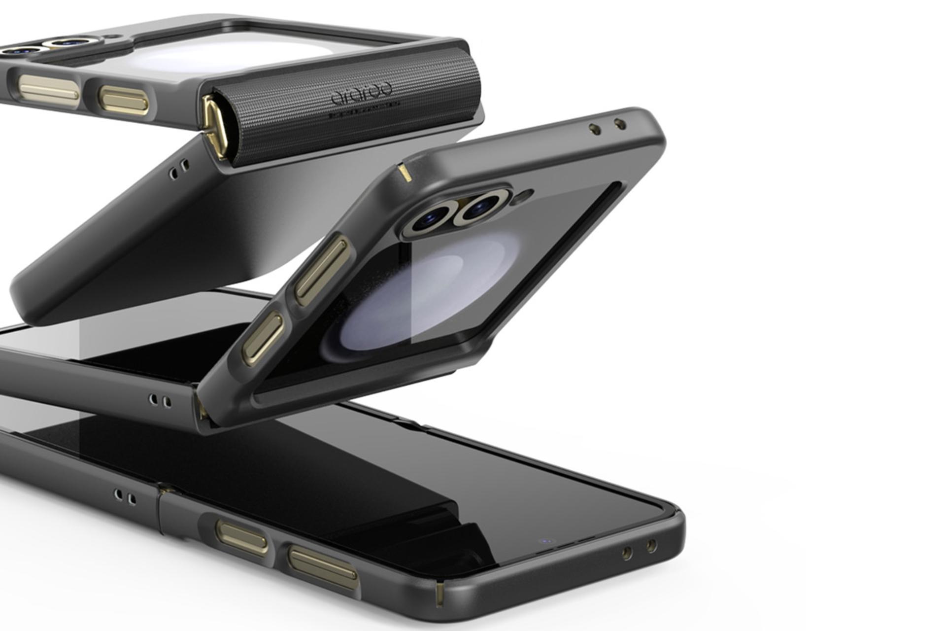 قاب گوشی آراری Araree Aero Flex M For Samsung Galaxy Z Flip6 نمای جانبی