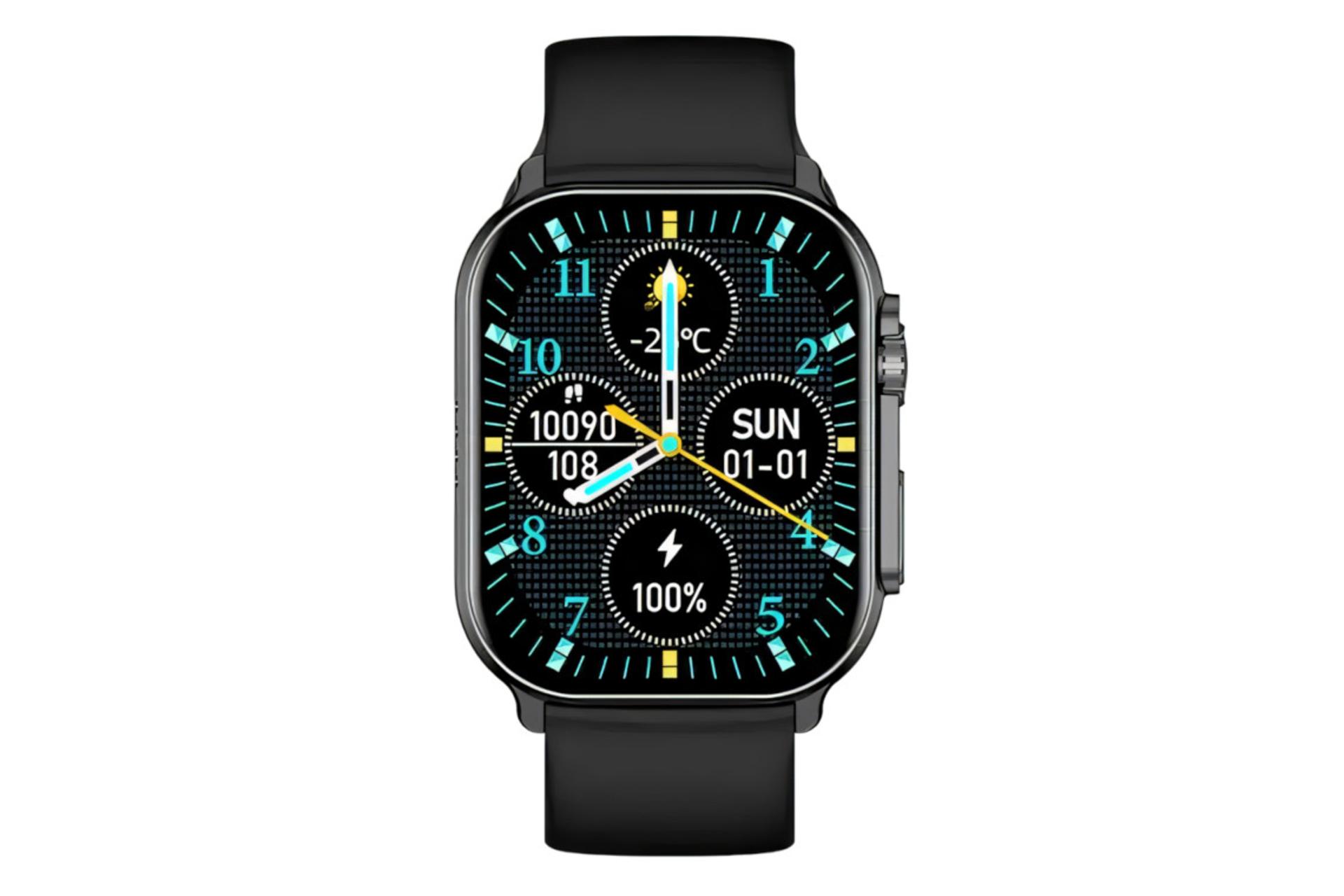 ساعت هوشمند آی می لب IMIKI SF1E شیائومی مشکی / Xiaomi IMILAB IMIKI SF1E