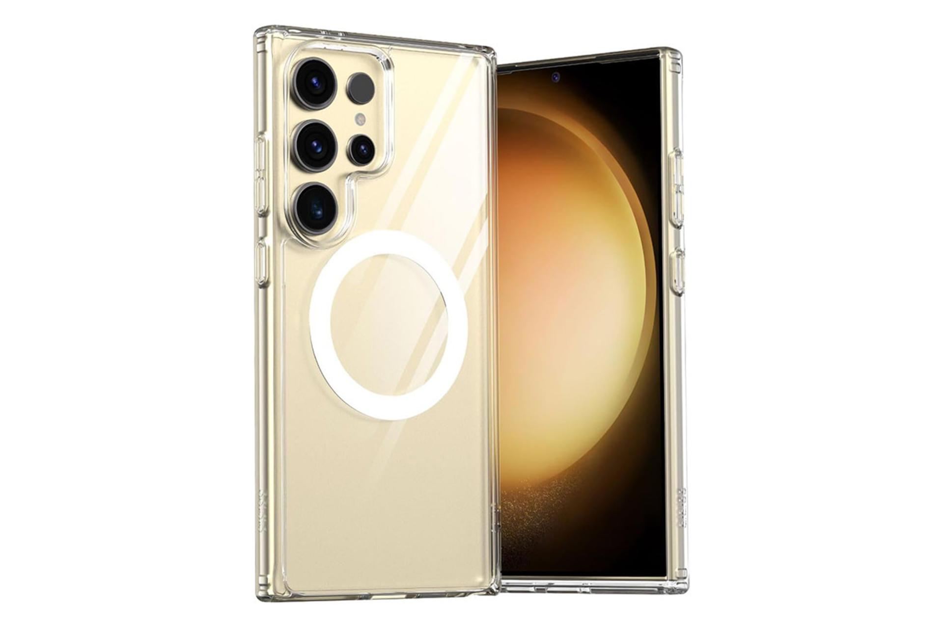قاب گوشی آراری Araree Duple M For Samsung Galaxy S24 Ultra شفاف