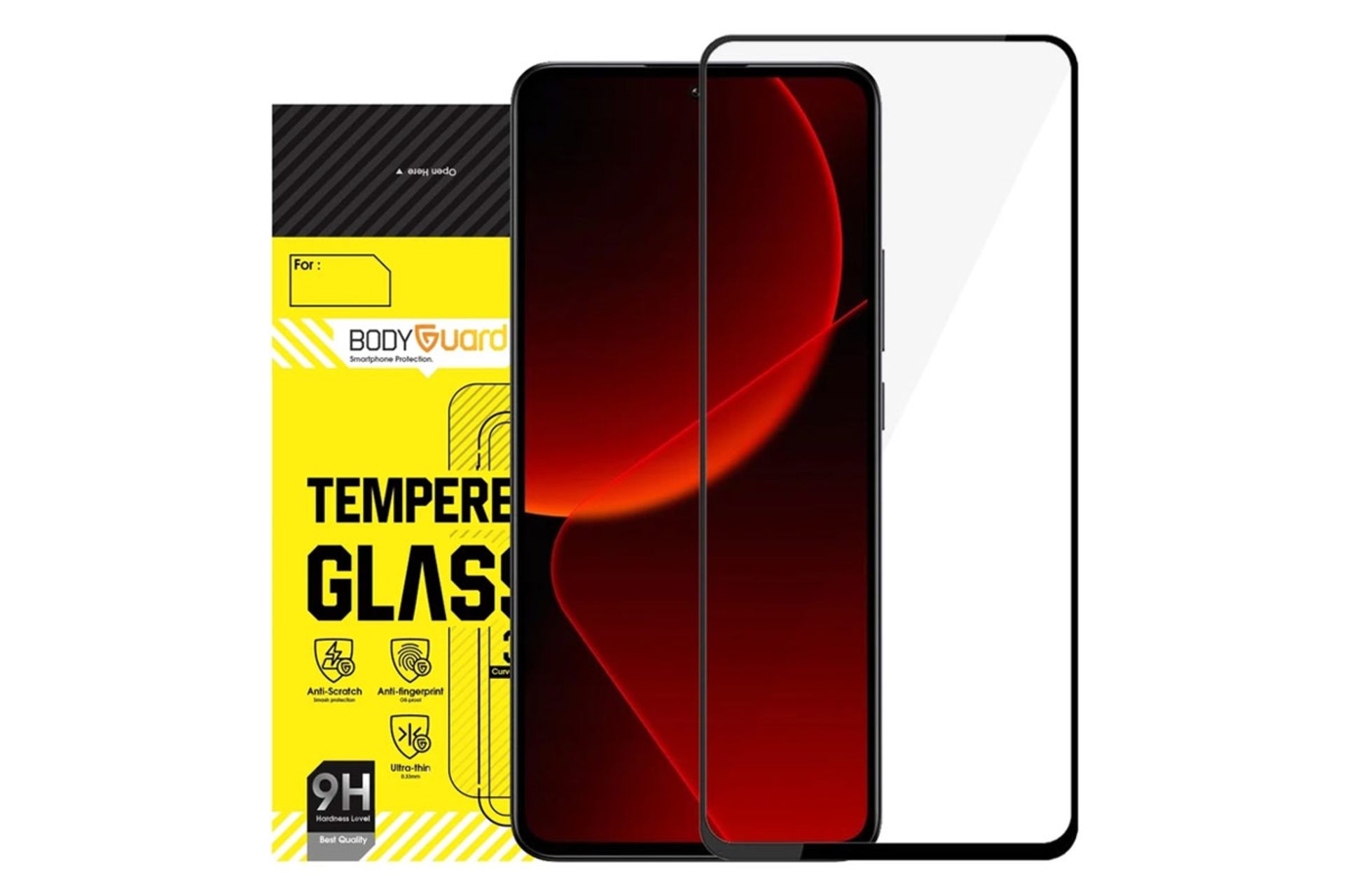 محافظ صفحه نمایش گوشی بادیگارد مدل FX مناسب شیائومی 13T / 13T Pro