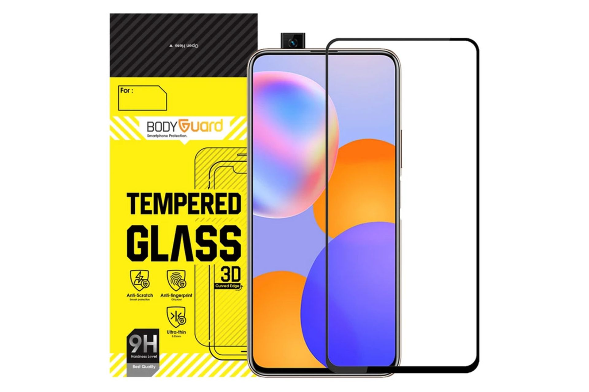 محافظ صفحه نمایش گوشی بادیگارد مدل FH مناسب هواوی Y9a