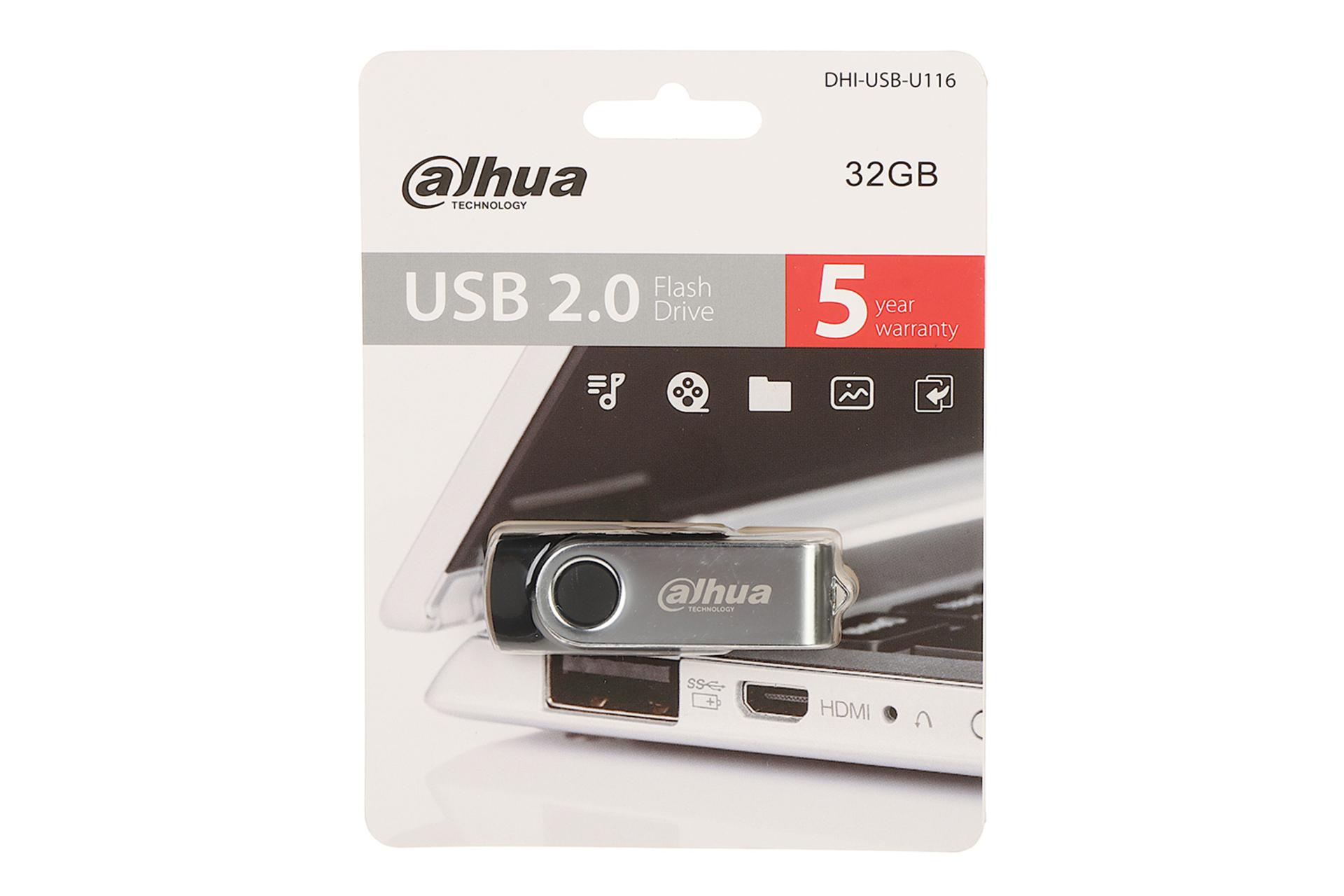 جعبه فلش مموری داهوا Dahua DHI-USB-U116-20-32GB 32GB USB 2.0