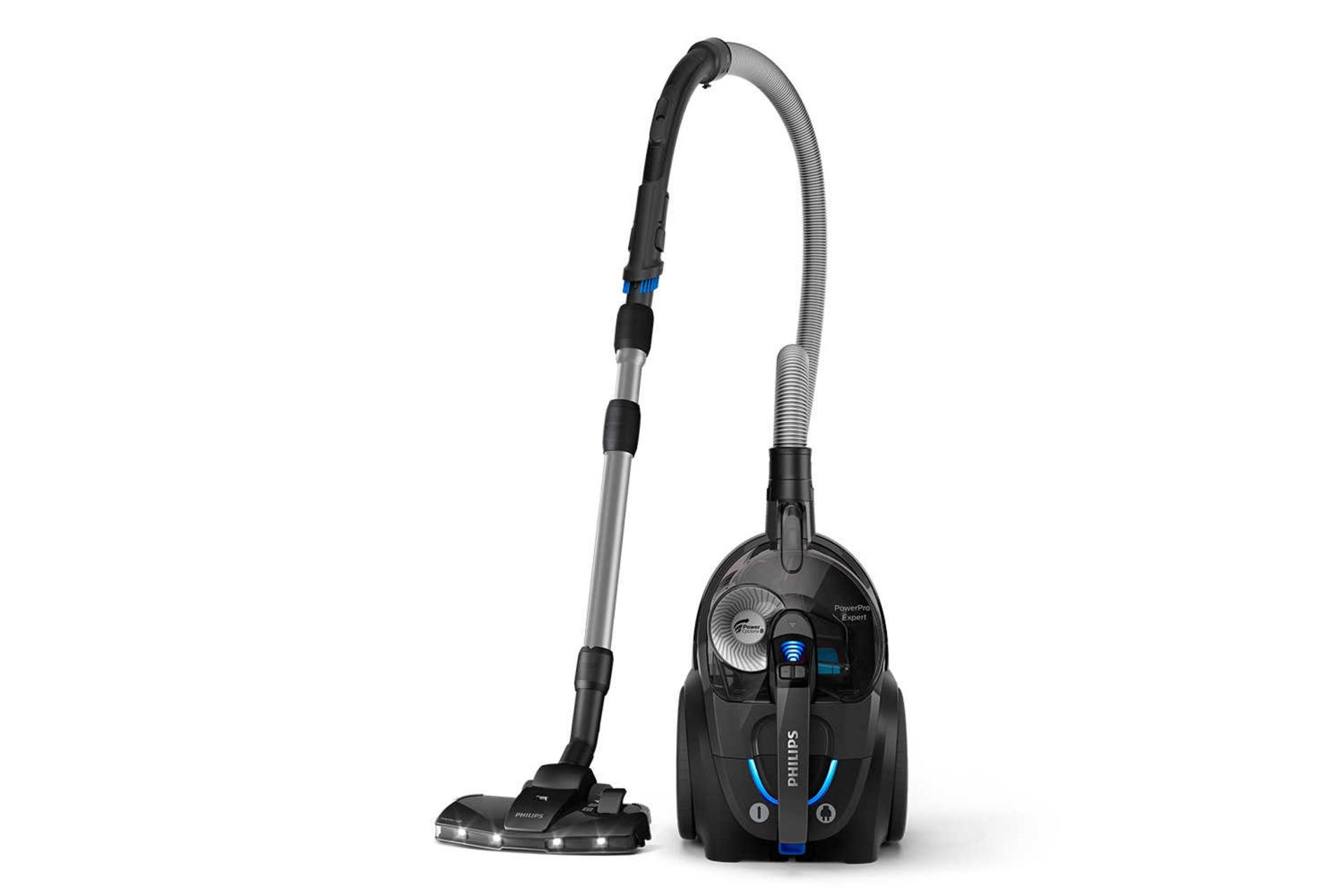 نمای جلوی جاروبرقی فیلیپس FC9747 به همراه لوله تلسکوپی