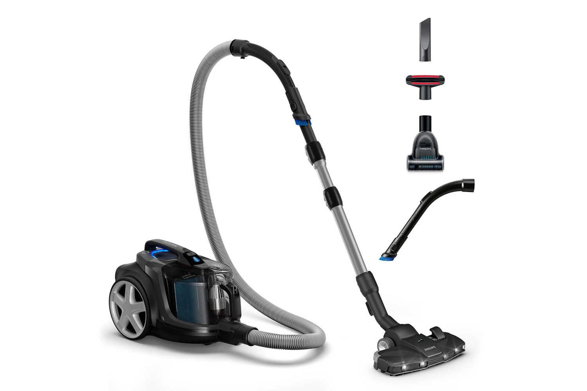 نمای سمت چپ جاروبرقی فیلیپس FC9747