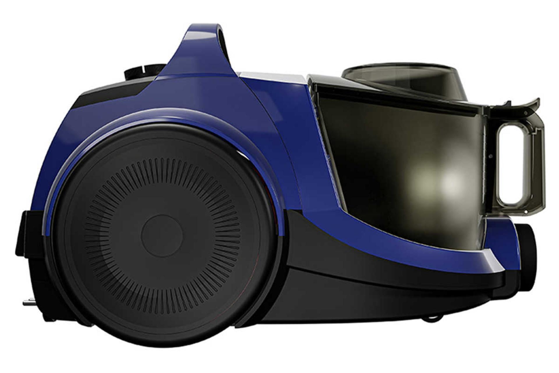 نمای سمت چپ جاروبرقی اسنوا SVC-RS21 رنگ آبی