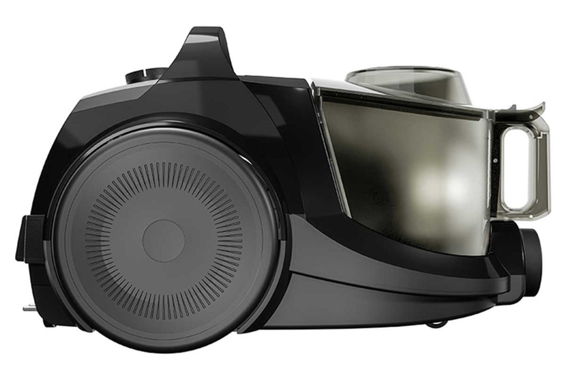 نمای سمت چپ جاروبرقی اسنوا SVC-RS21 رنگ خاکستری