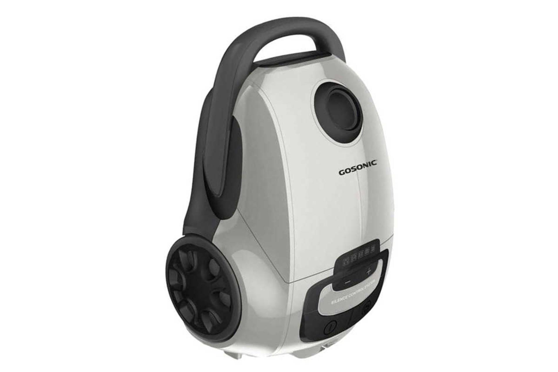 نمای جلوی جاروبرقی گوسونیک GSV-3500 رنگ سفید