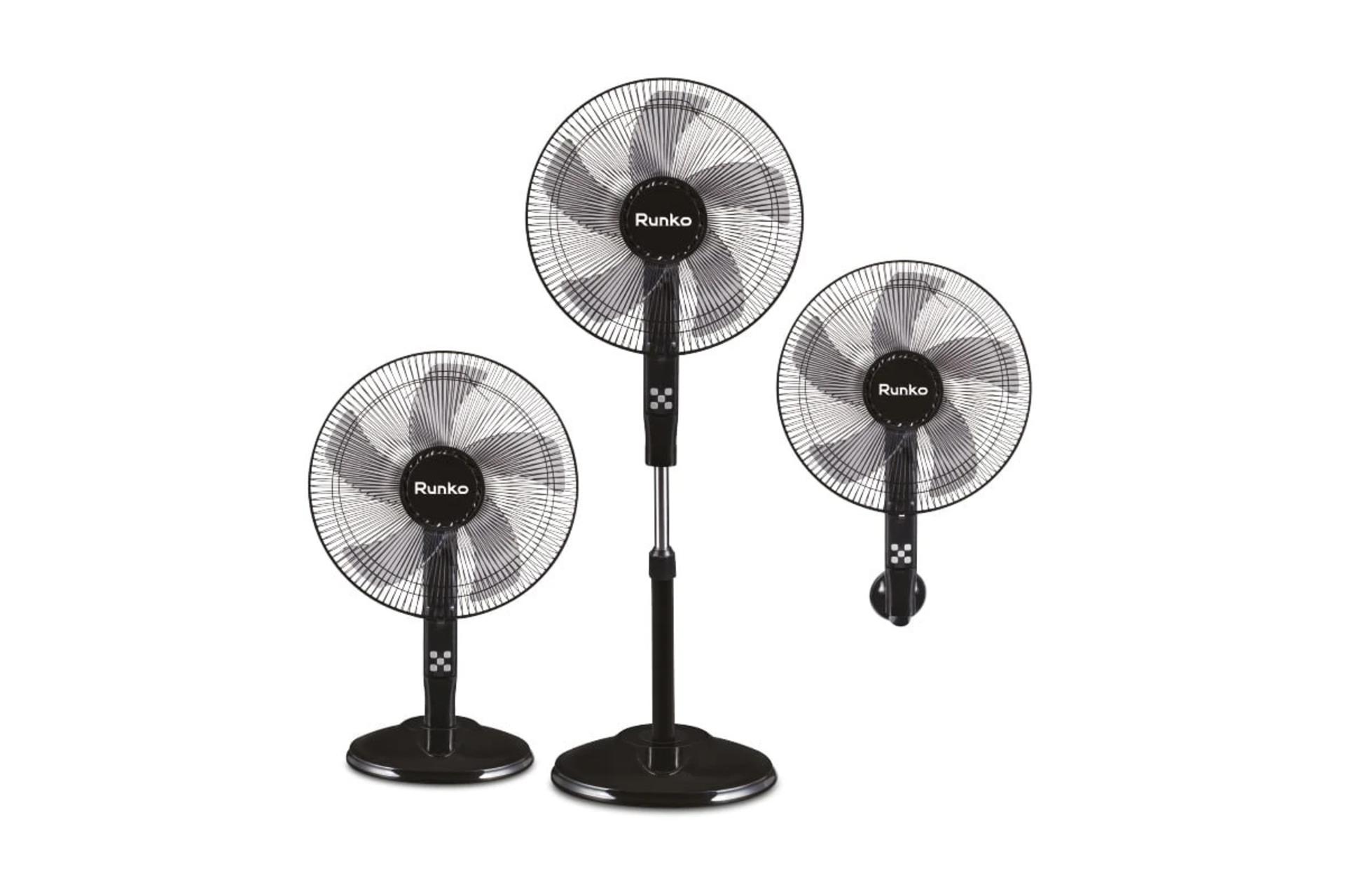 پنکه رانکو RK-605 رنگ مشکی