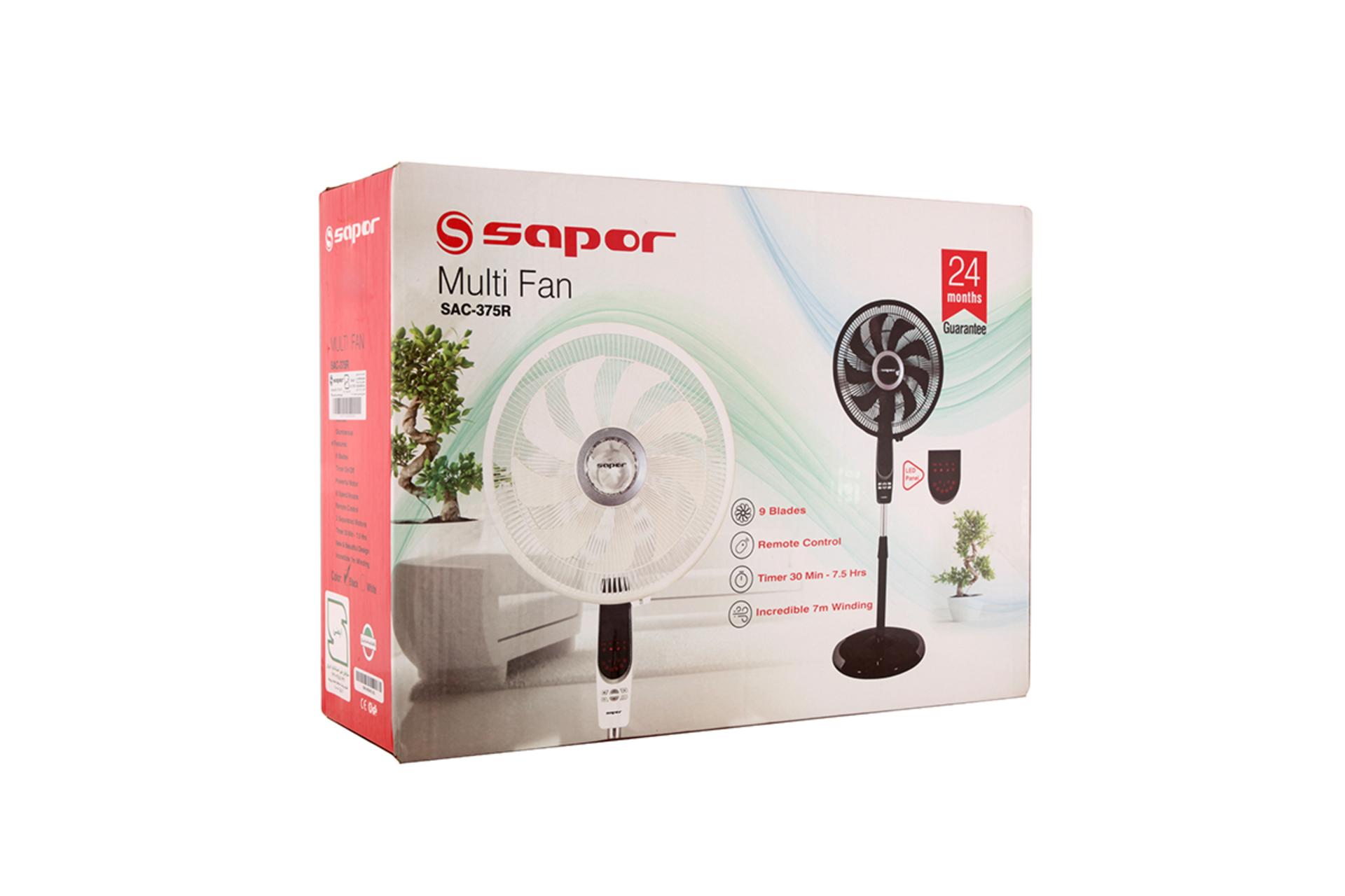 جعبه پنکه ساپر SAC-375R