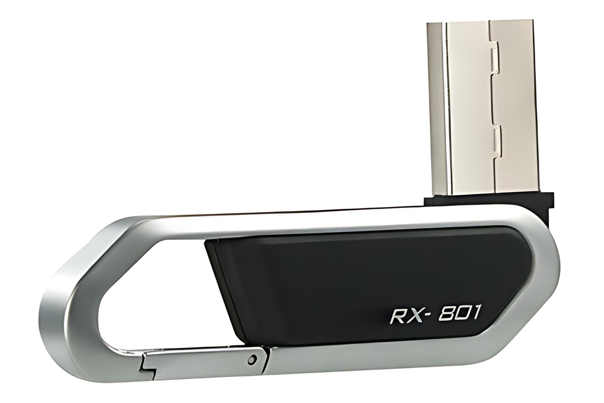 نمای کناری فلش مموری ریمکس Remax RX-801 64GB USB 2.0