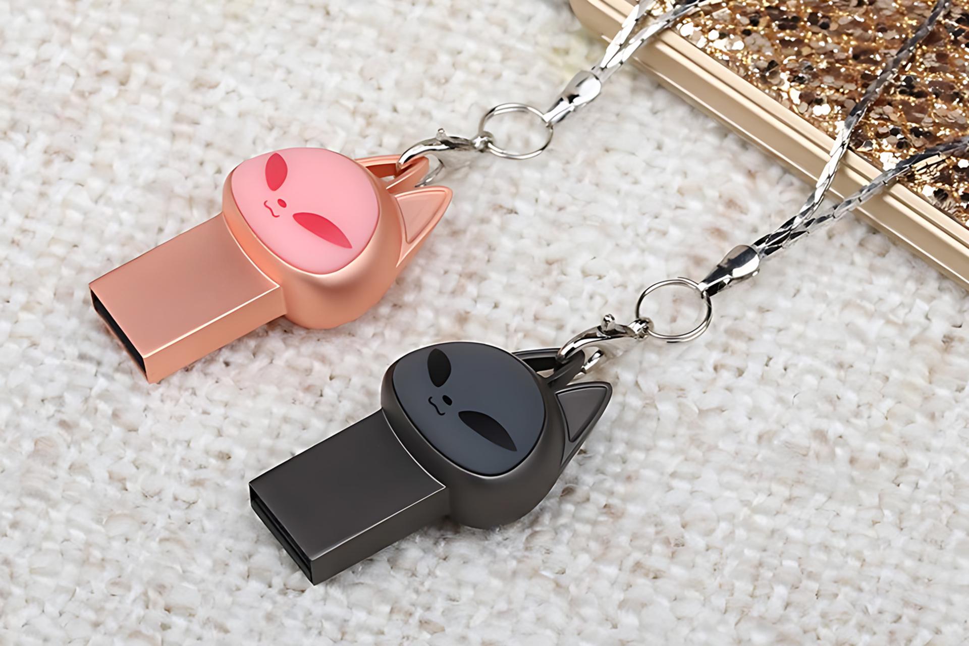 نمای کناری فلش مموری ریمکس Remax RX-805 64GB USB 2.0