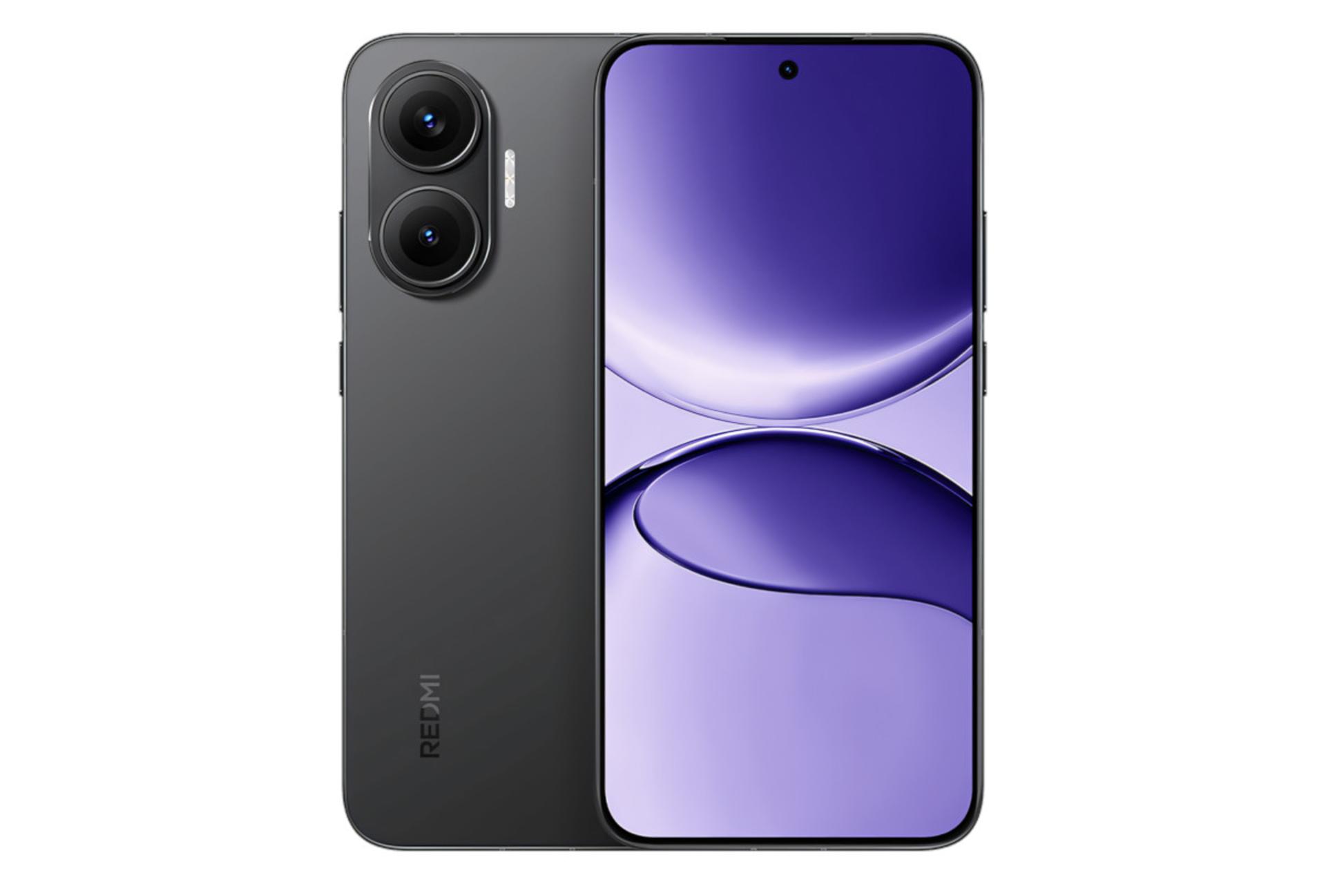 پنل جلو و پشت گوشی موبایل ردمی توربو 4 پرو شیائومی مشکی / Xiaomi Redmi Turbo 4 Pro