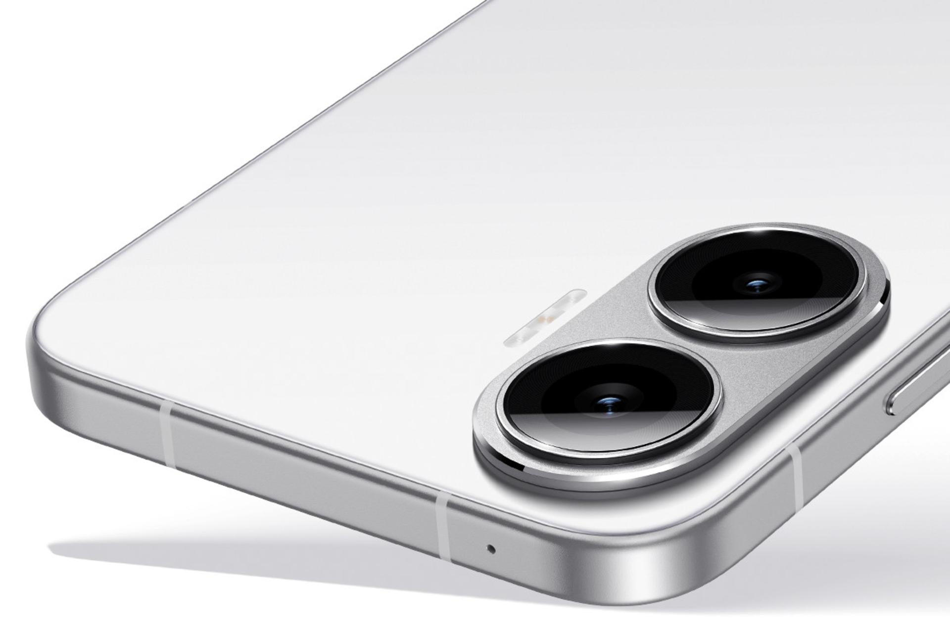 چینش دوربین گوشی موبایل ردمی توربو 4 پرو شیائومی سفید / Xiaomi Redmi Turbo 4 Pro