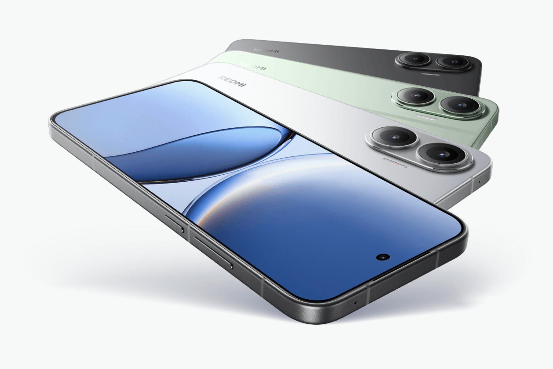 نمای جانبی گوشی موبایل ردمی توربو 4 پرو شیائومی مشکی / Xiaomi Redmi Turbo 4 Pro