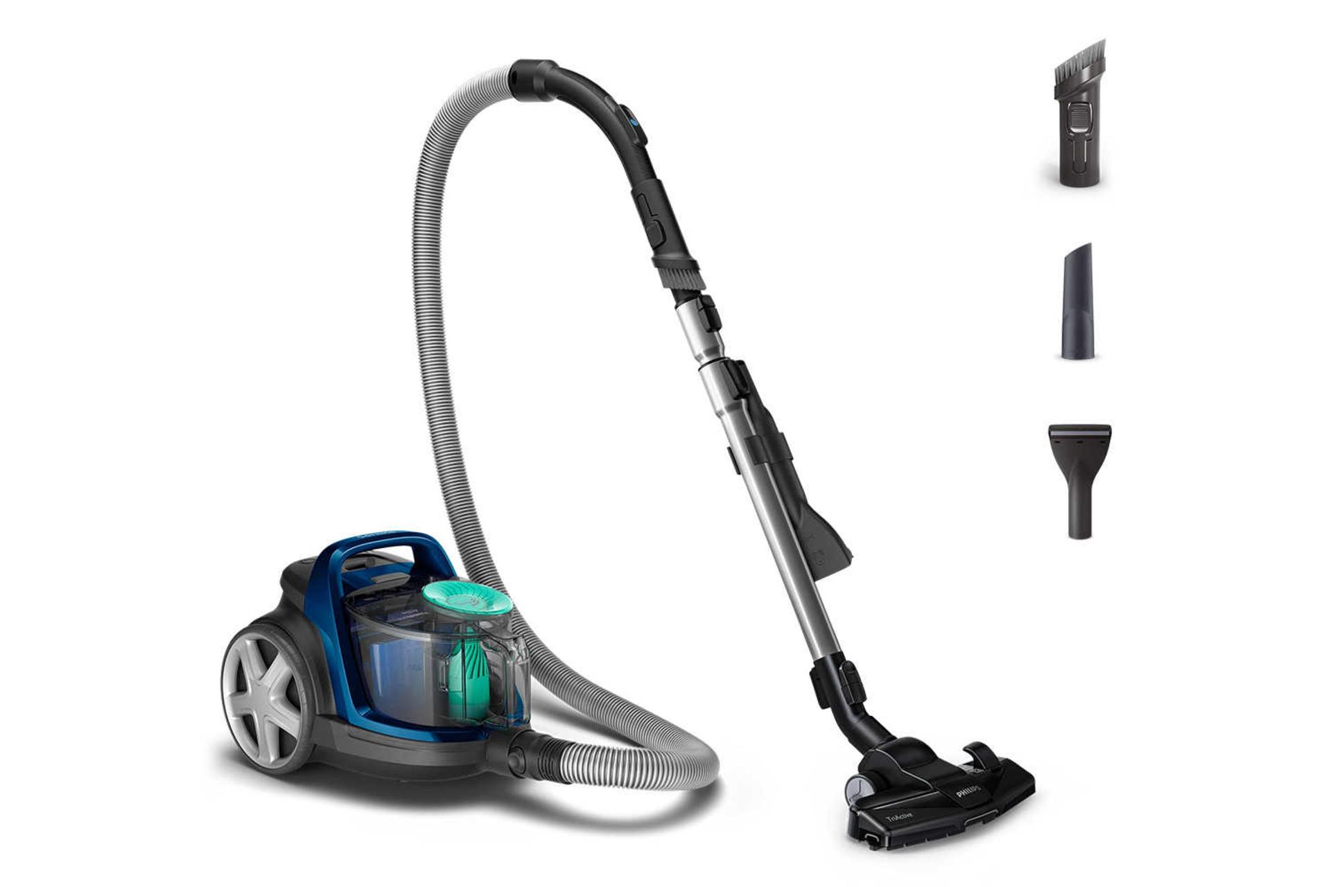 نمای سمت چپ جاروبرقی فیلیپس FC9570