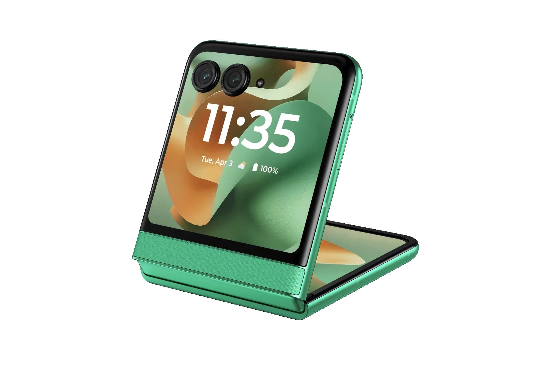 نمایشگر خارجی گوشی موبایل ریزر 60 موتورولا سبز / Motorola Razr 60