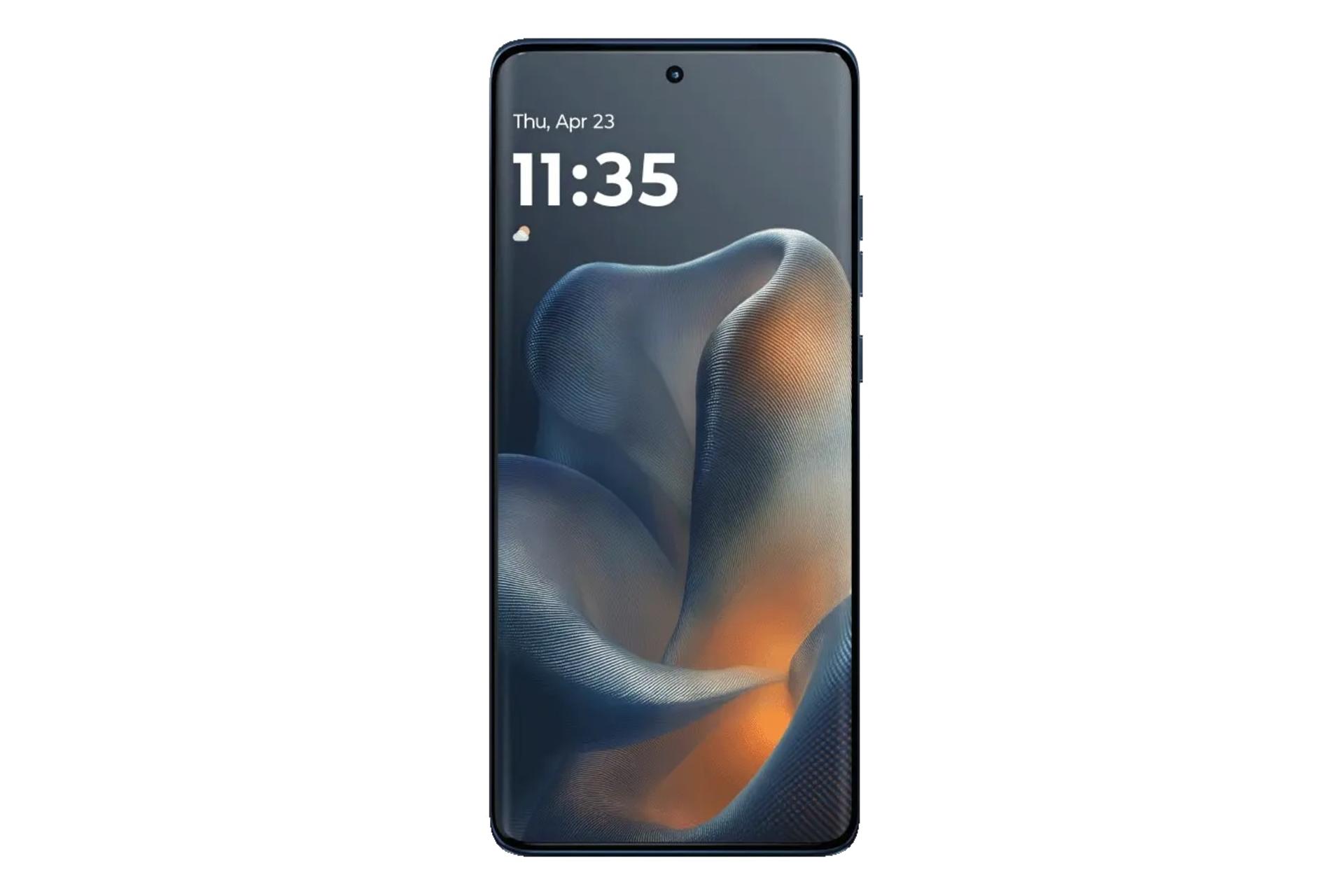 پنل جلو و صفحه نمایش گوشی موبایل اج 60 آبی / Motorola Edge 60