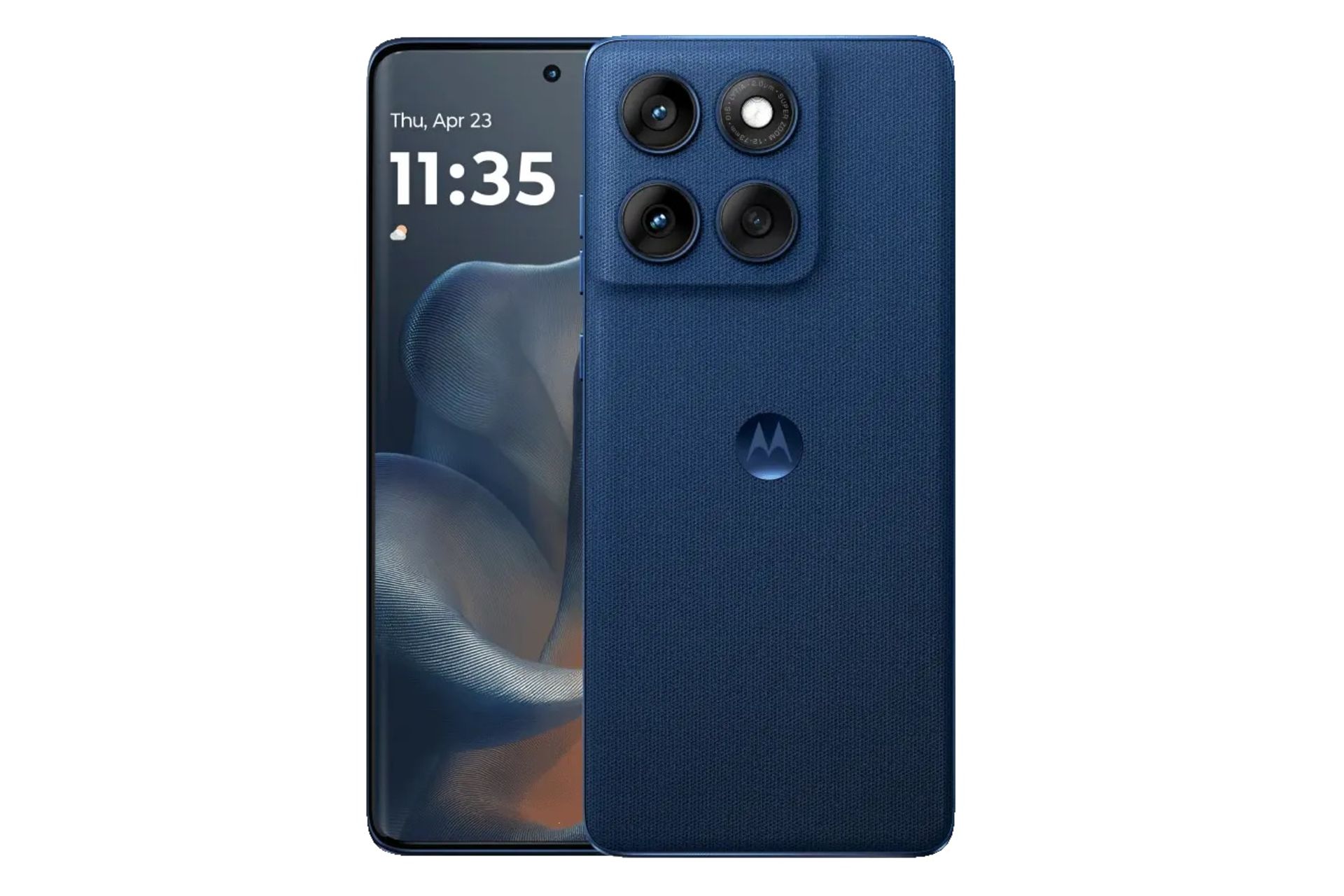 پنل جلو و پشت گوشی موبایل اج 60 آبی / Motorola Edge 60