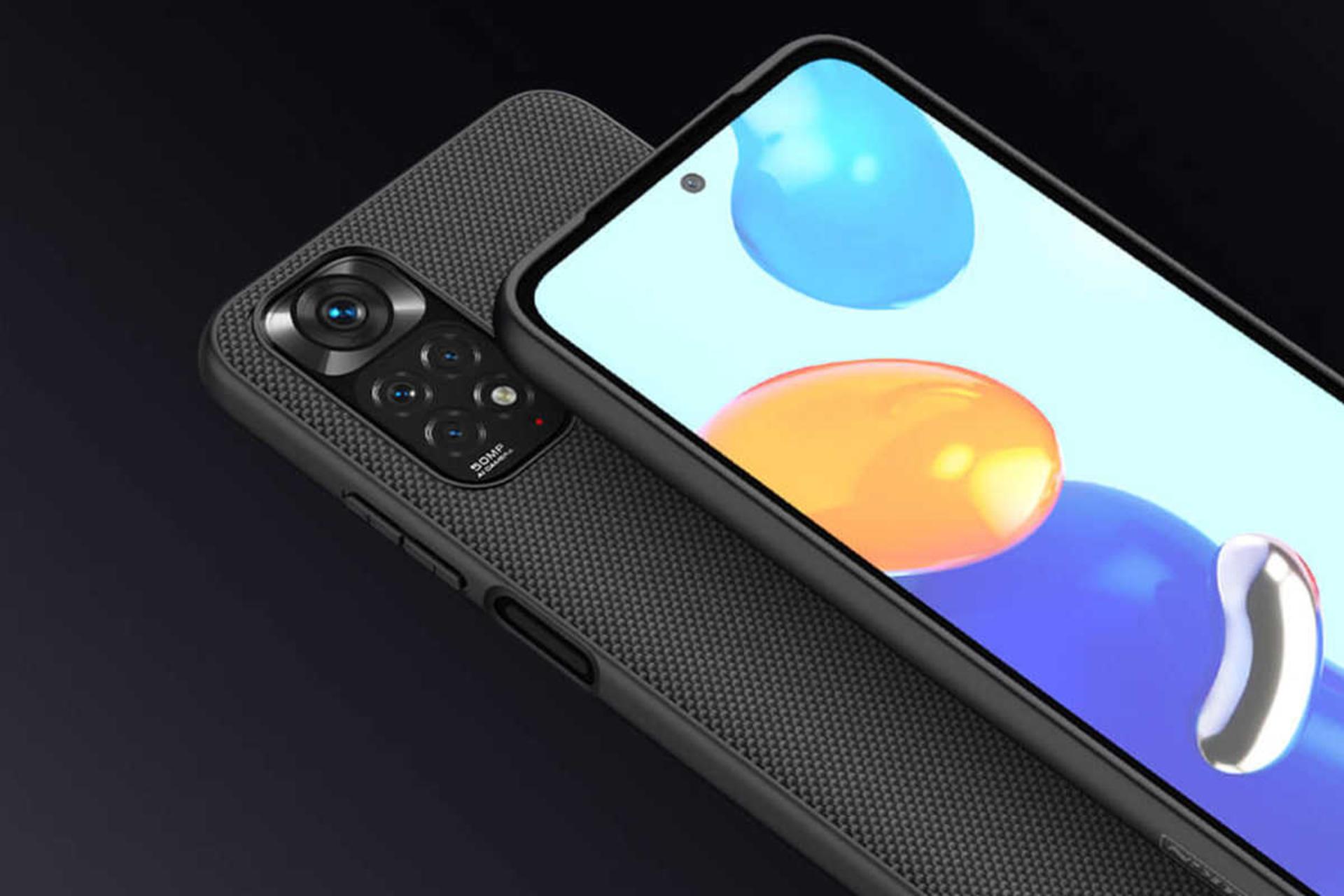 جنس قاب گوشی نیلکین مدل Textured مناسب شیائومی Redmi Note 11 Global