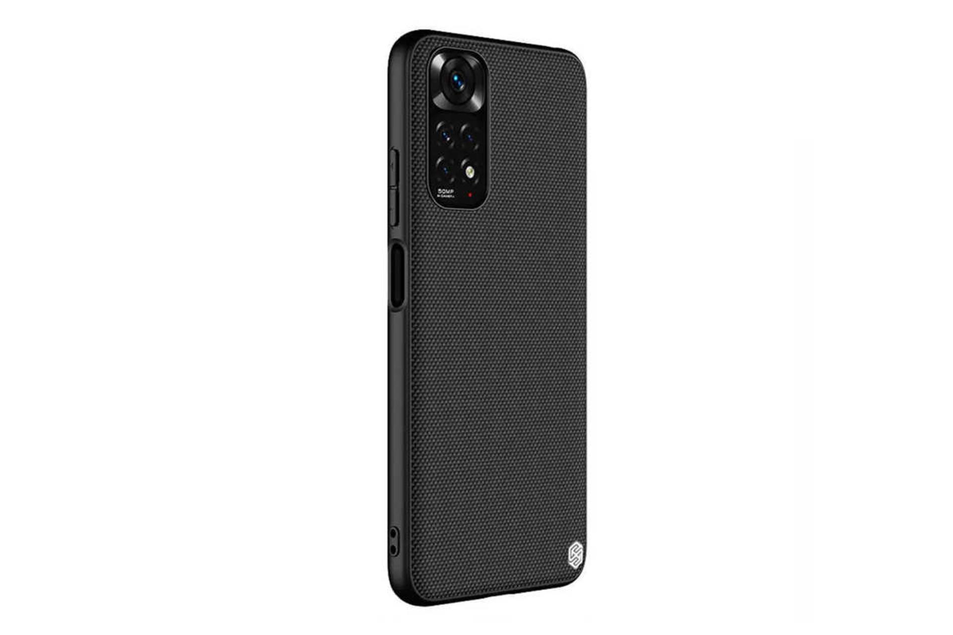 نمای سمت چپ قاب گوشی نیلکین مدل Textured مناسب شیائومی Redmi Note 11 Global