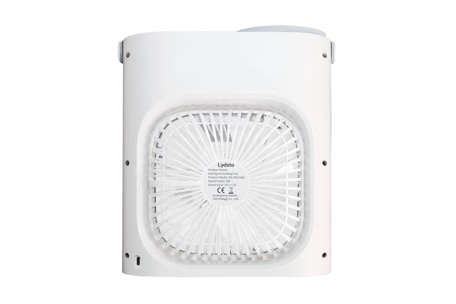 نمای پشت و بدنه پنکه شیائومی Lydsto CL08