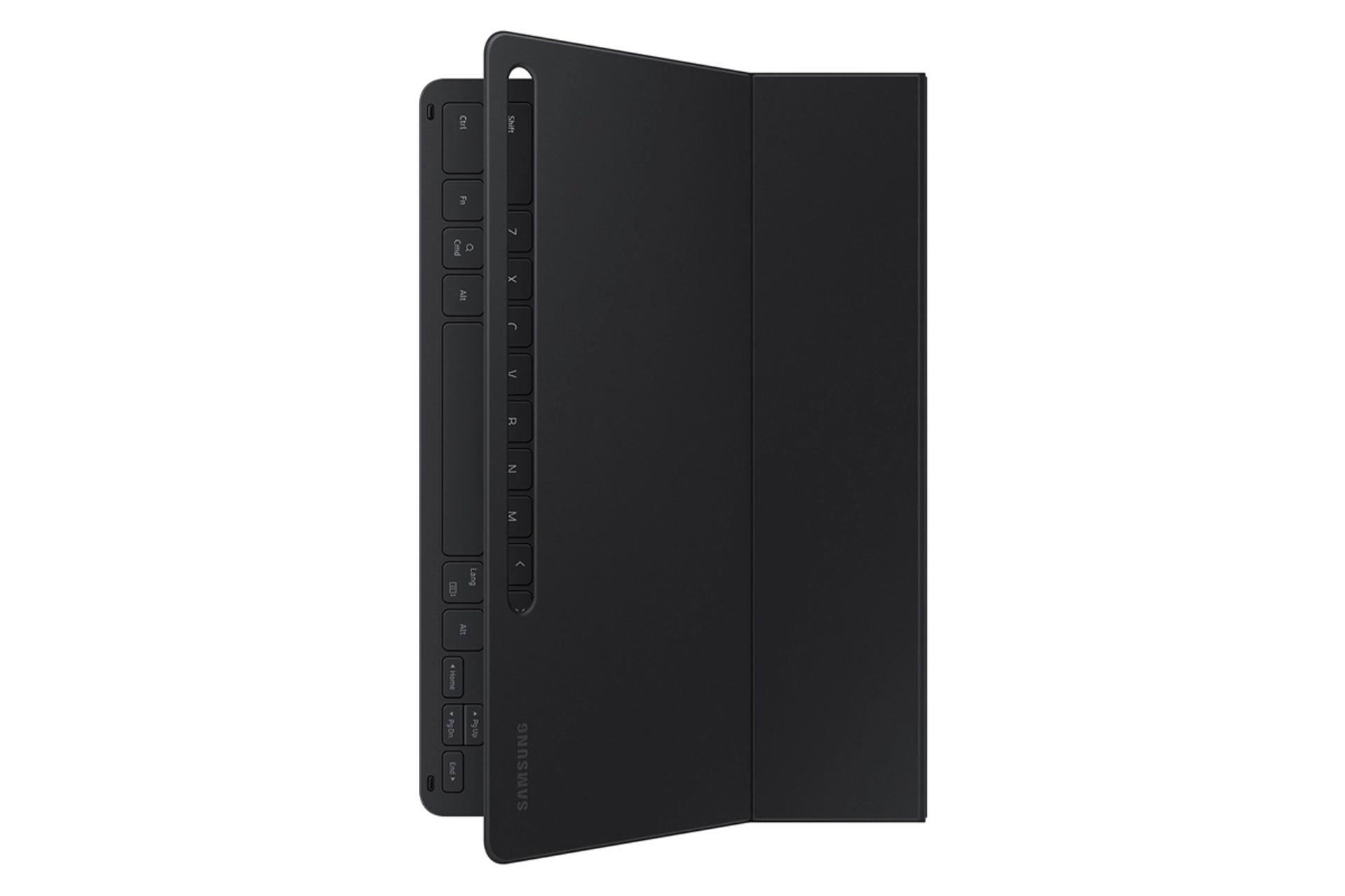 قاب تبلت کیف کلاسوری سامسونگ مدل Book Cover Keyboard Slim مناسب سامسونگ Galaxy Tab S8 Plus / S7 Plus / S7 FE