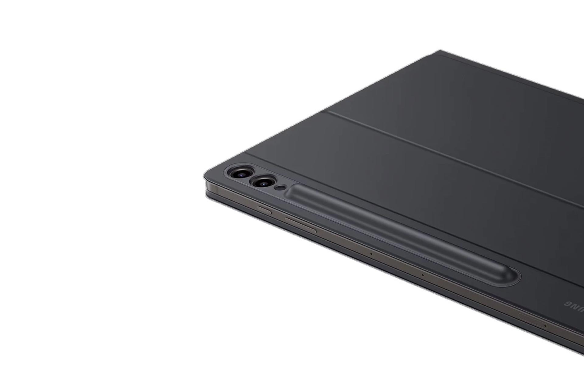 ساختار قاب تبلت کیف کلاسوری سامسونگ مدل Book Cover Keyboard مناسب سامسونگ Galaxy Tab S9 Plus / S9 FE Plus