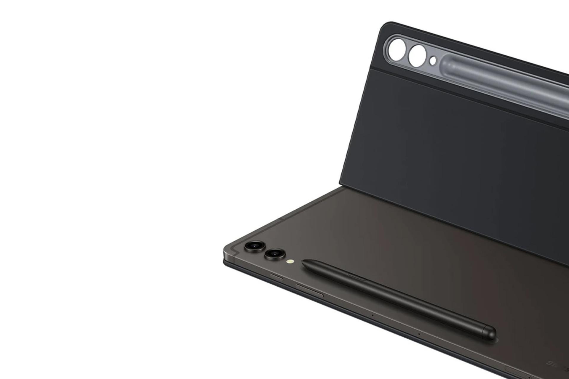 ساختار قاب تبلت کیف کلاسوری سامسونگ مدل Book Cover Keyboard Slim مناسب سامسونگ Galaxy Tab S9 Plus / S9 FE Plus