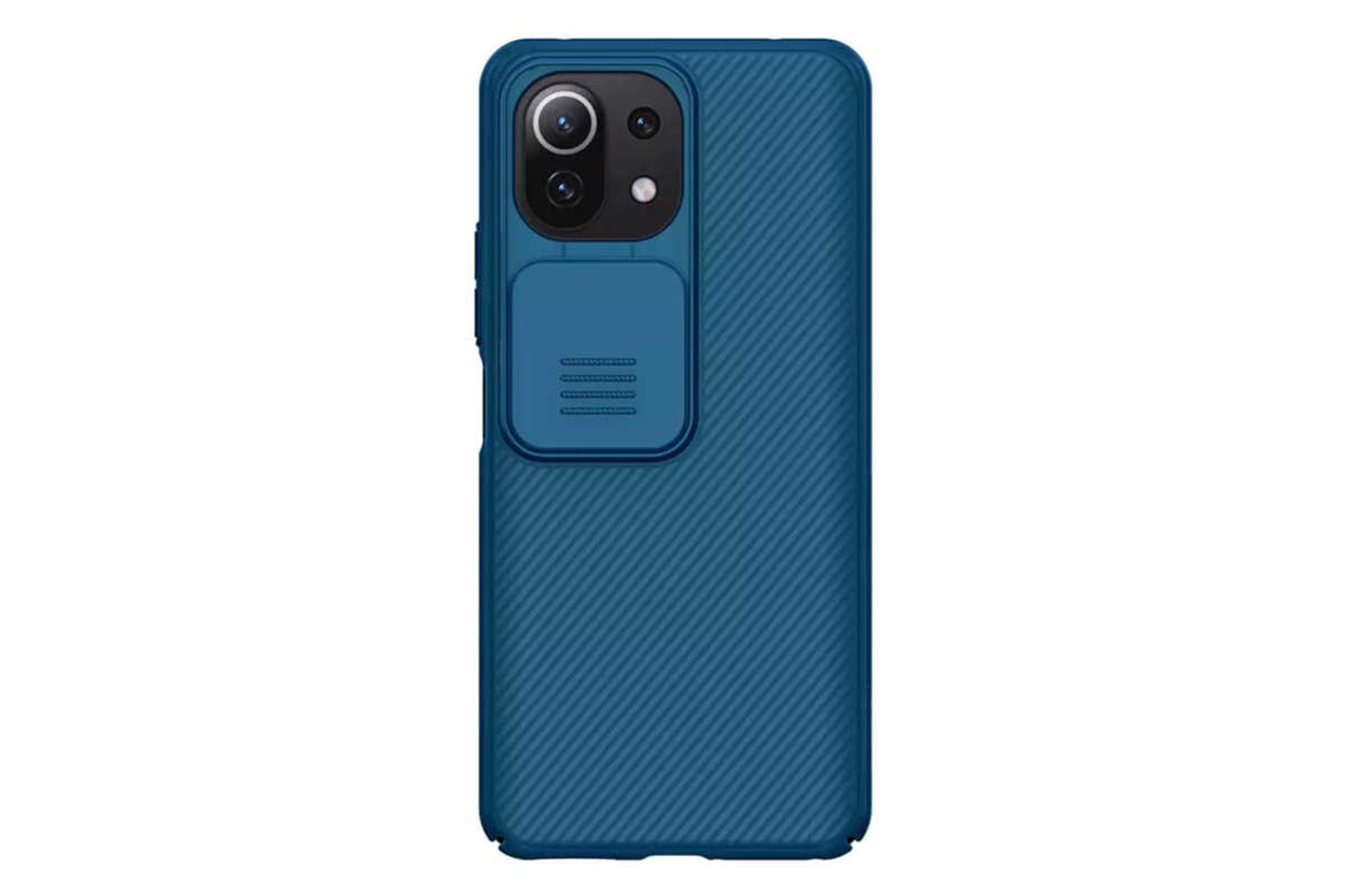 قاب گوشی نیلکین مدل CamShield مناسب شیائومی Mi 11 Lite / Mi 11 Lite 5G رنگ آبی
