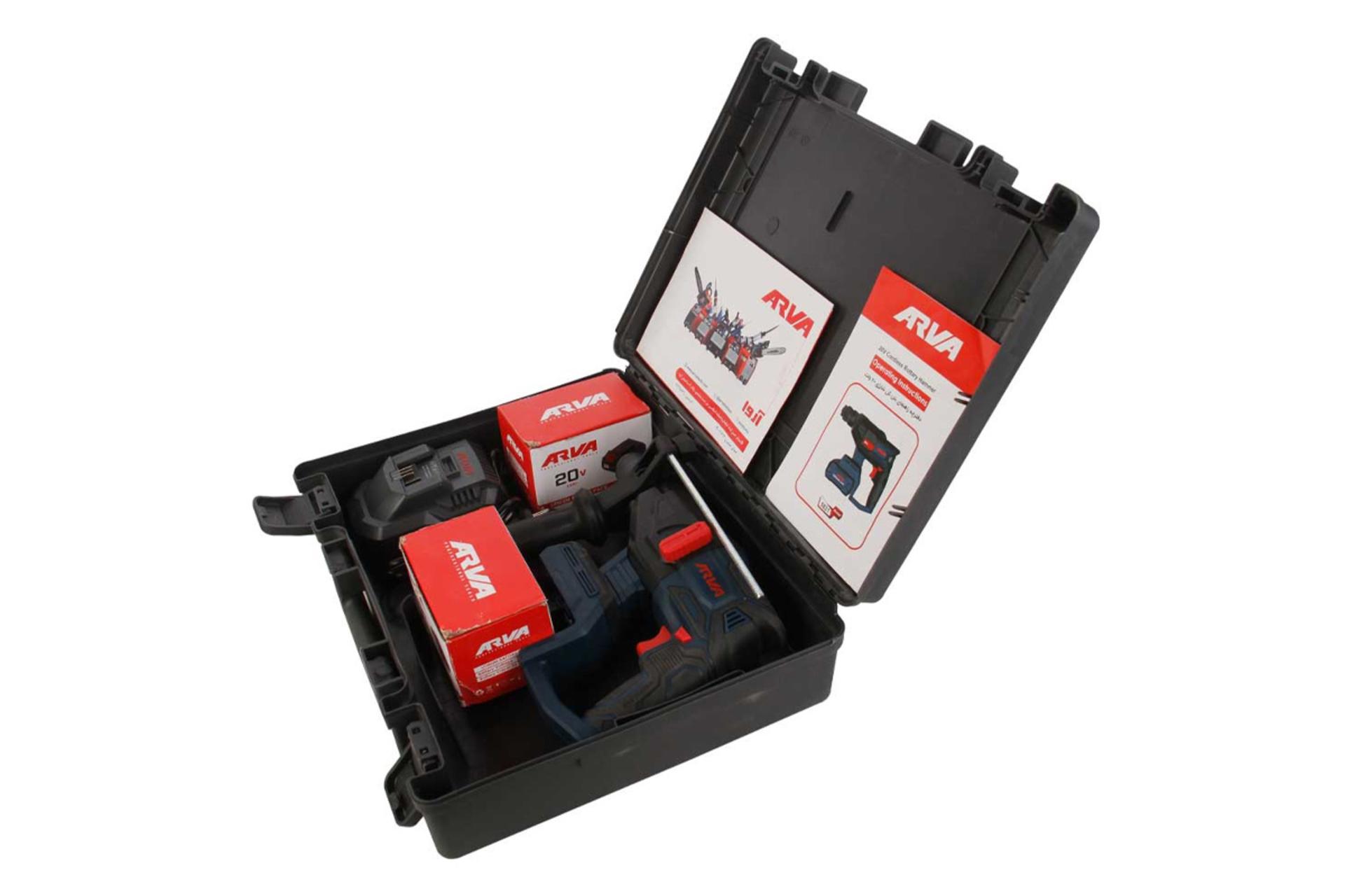 اقلام همراه دریل بتن کن شارژی آروا 5831