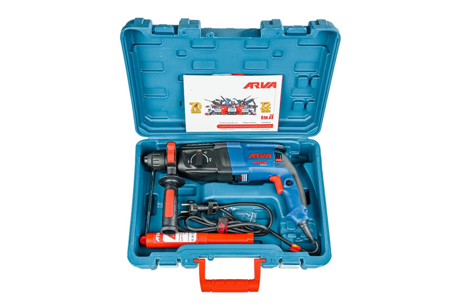 اقلام همراه دریل بتن کن برقی آروا 5215