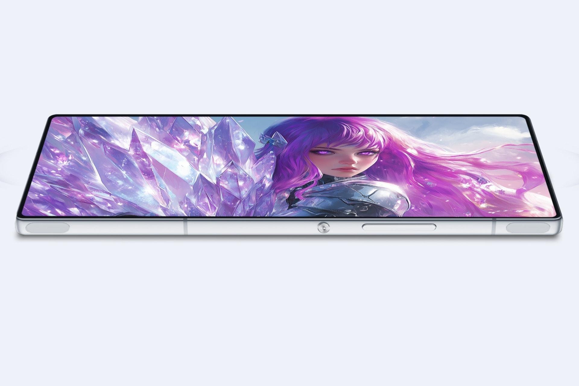صفحه نمایش گوشی موبایل نوبیا رد مجیک 10 ایر زد تی ای سفید / ZTE nubia RedMagic 10 Air