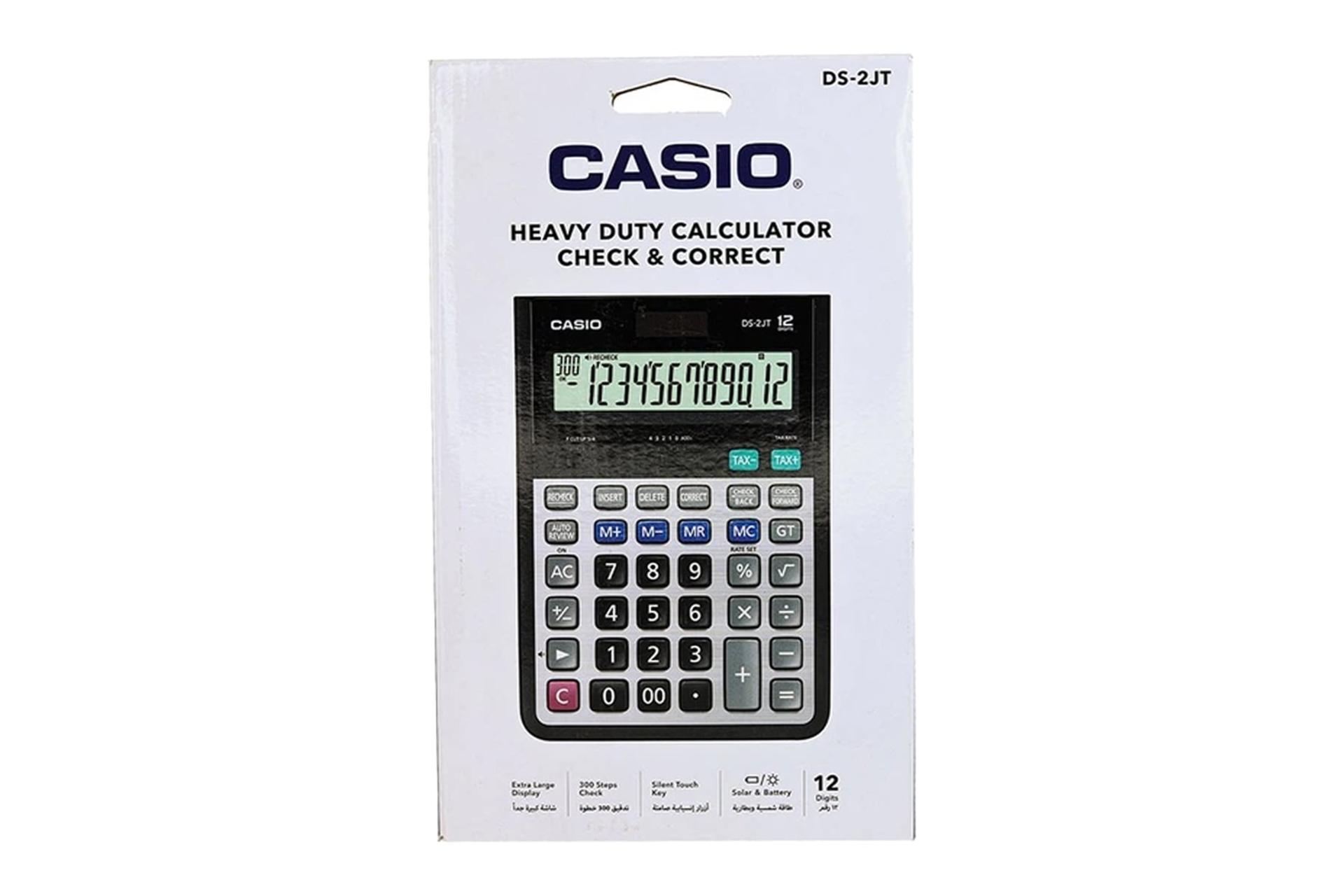 جعبه ماشین حساب کاسیو DS-2JT