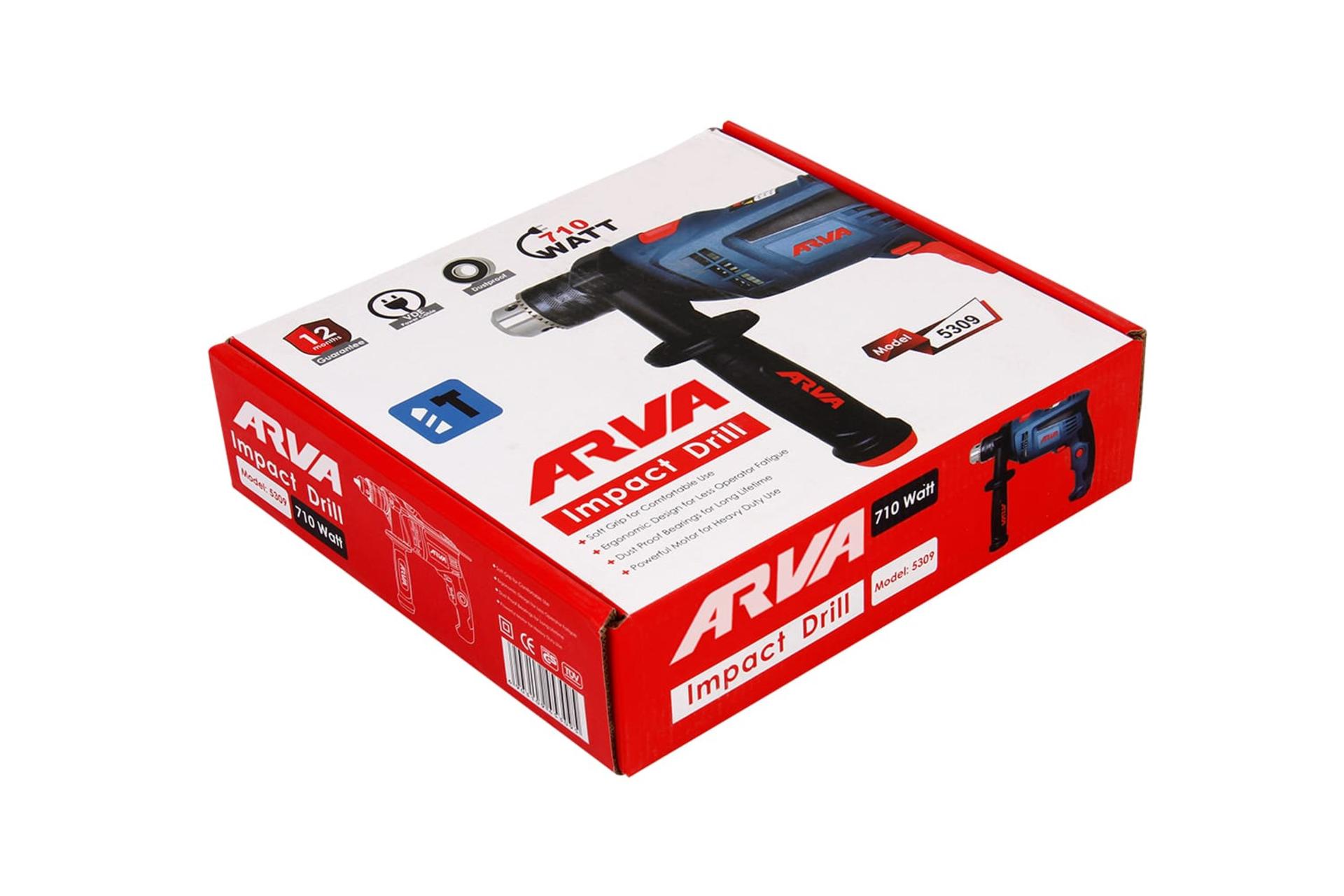 جعبه دریل چکشی برقی آروا 5309