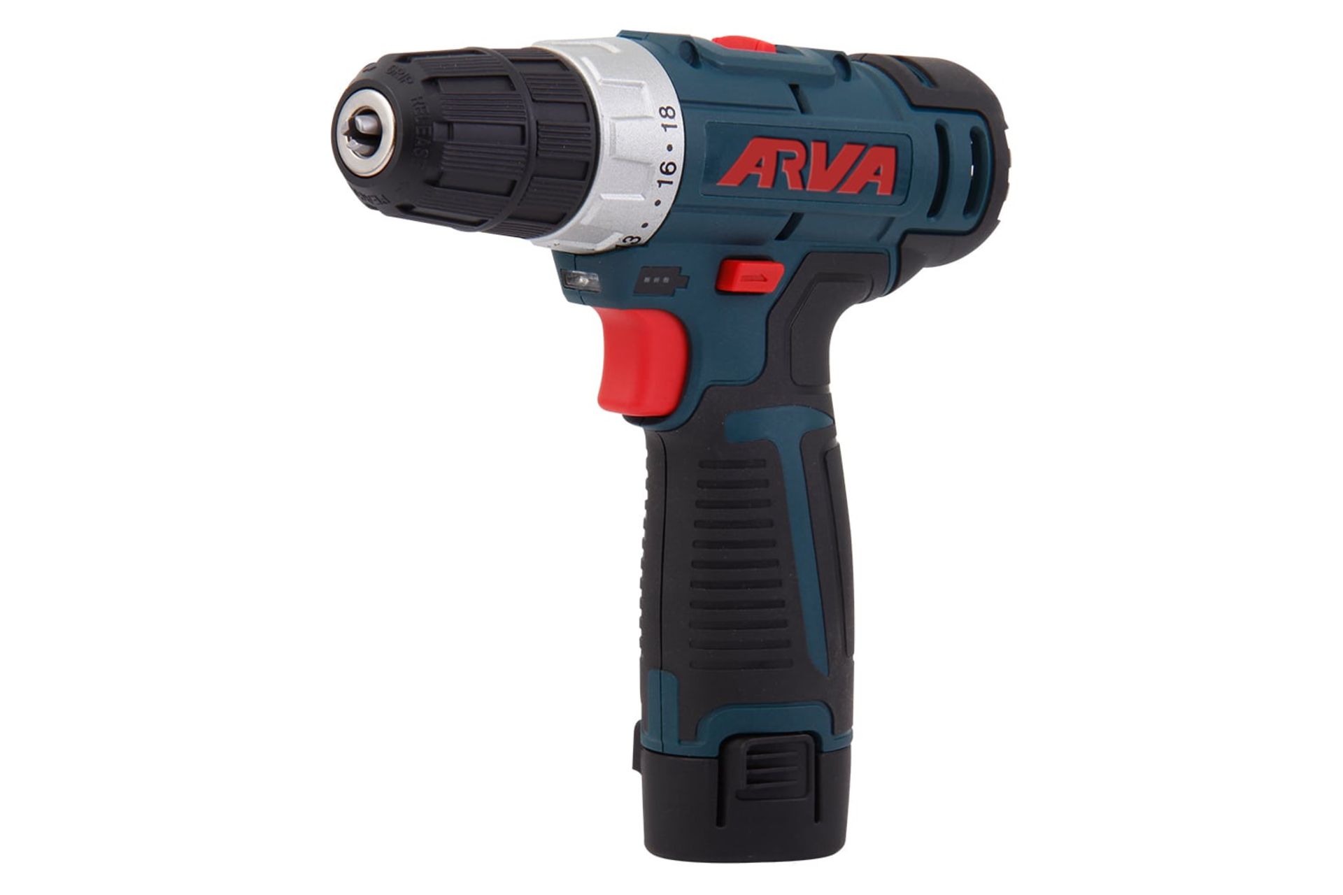 ابعاد و اندازه دریل پیچ گوشتی شارژی آروا 5840