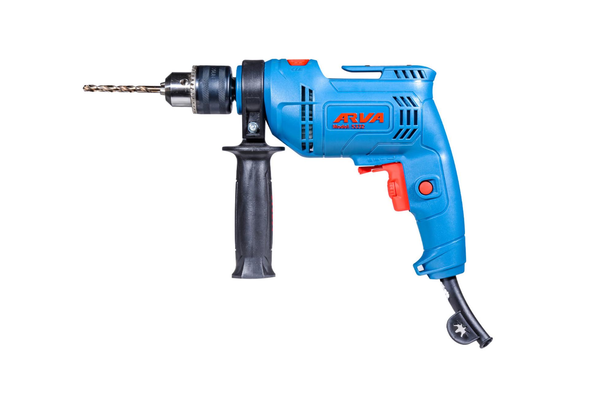 نمای کنار دریل چکشی برقی آروا 5332