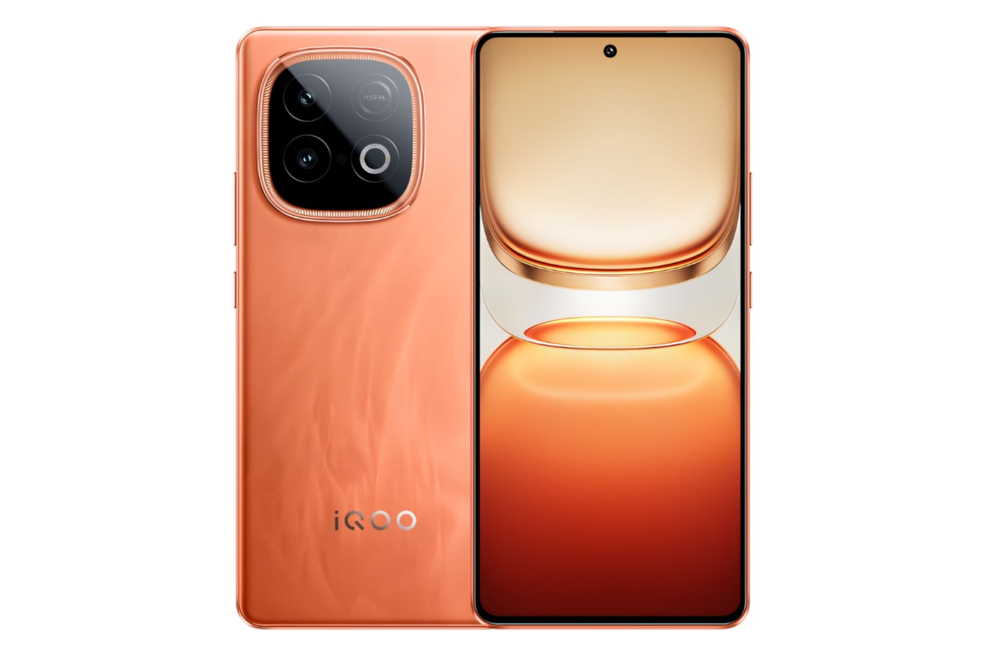 پنل جلو و پشت گوشی موبایل iQOO Z10 توربو پرو ویوو نارنجی / vivo iQOO Z10 Turbo Pro