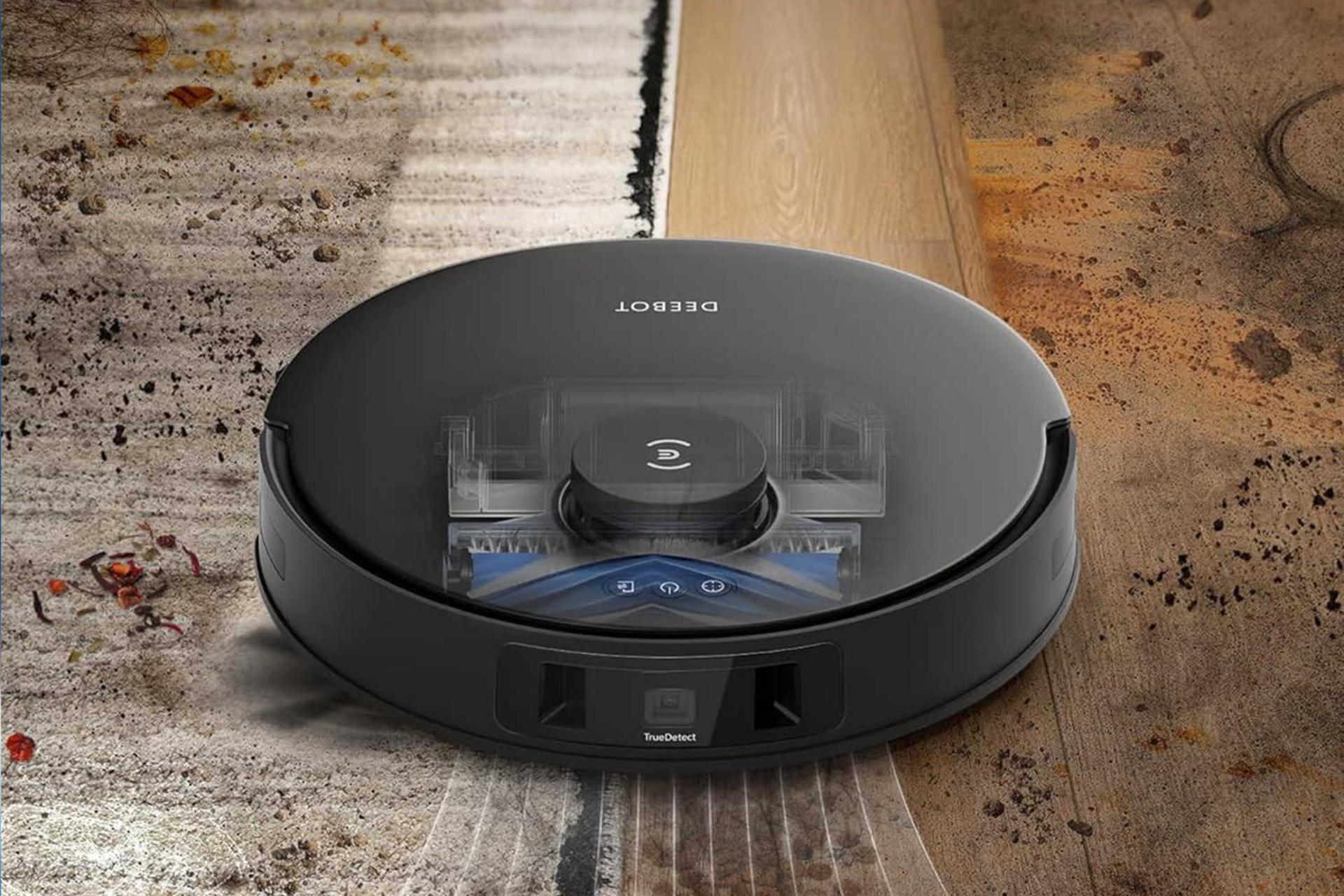 نمای جلوی جارو رباتیک اکووکس DEEBOT T30S PRO
