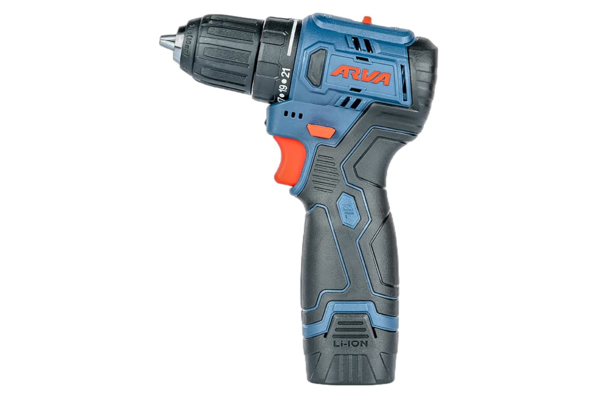 نمای کنار دریل ساده شارژی آروا 5971