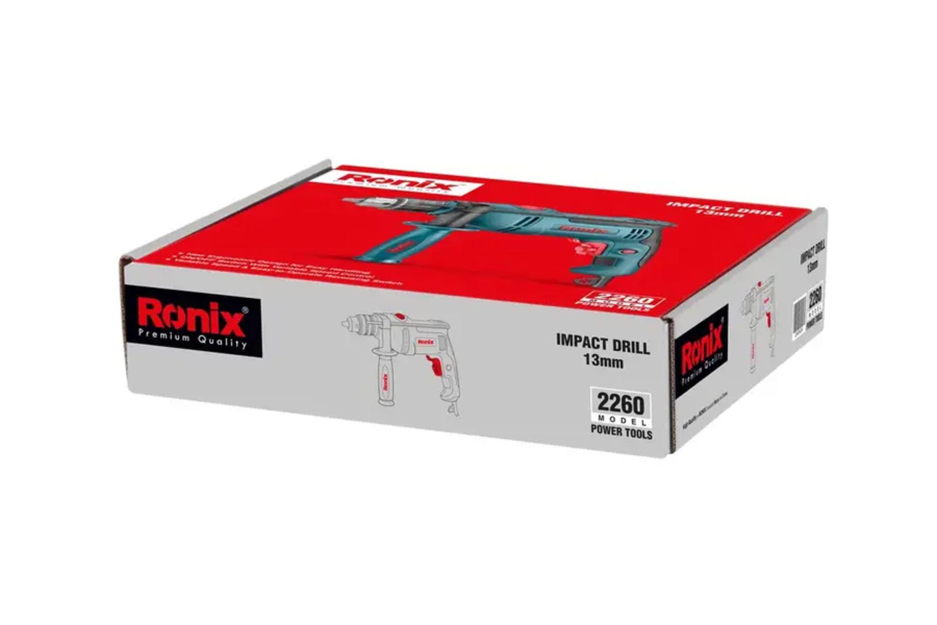 جعبه دریل چکشی برقی رونیکس 2260
