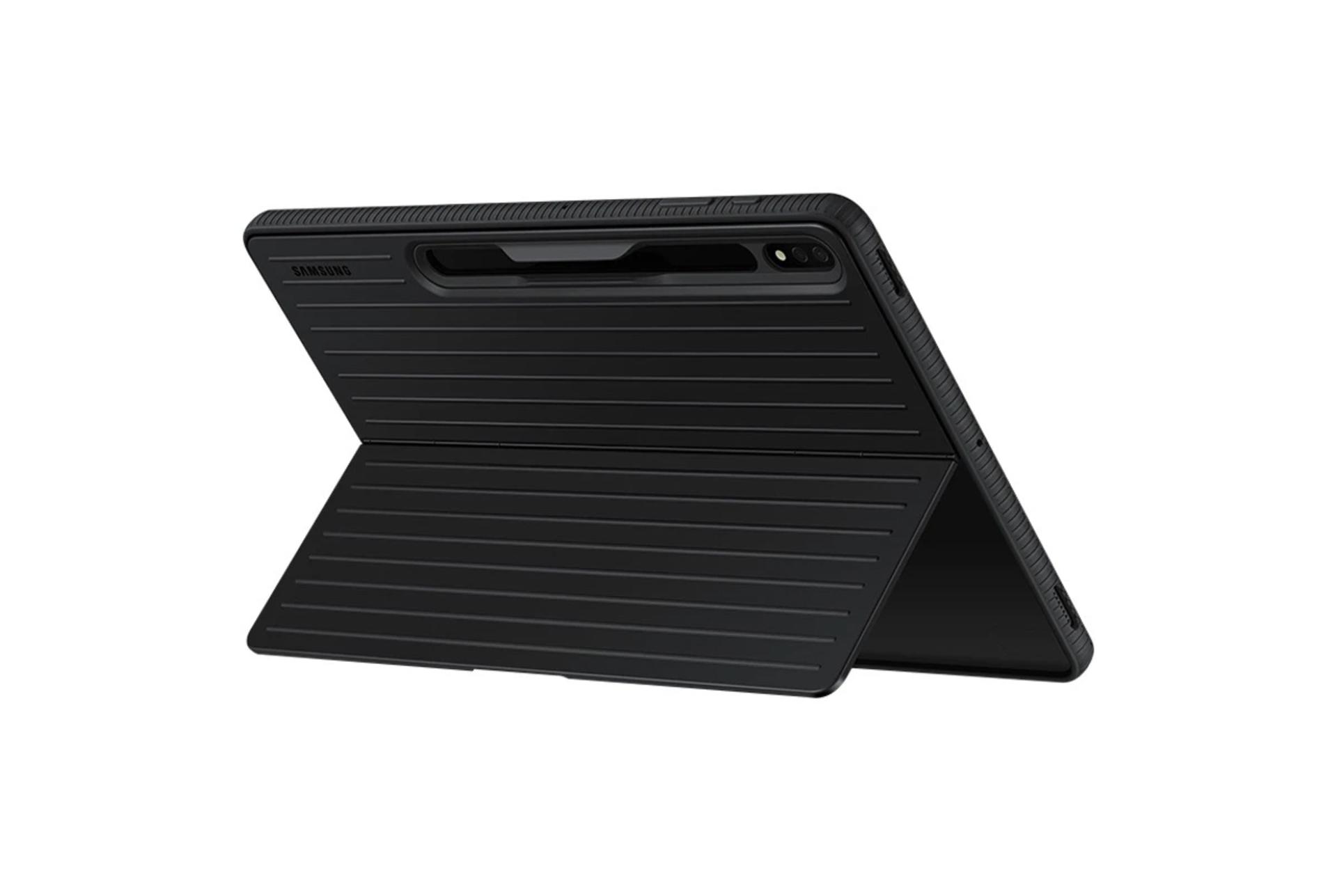 ابعاد و اندازه قاب تبلت سامسونگ مدل Protective Standing Cover مناسب سامسونگ Galaxy Tab S8 Plus / S7 Plus / S7 FE