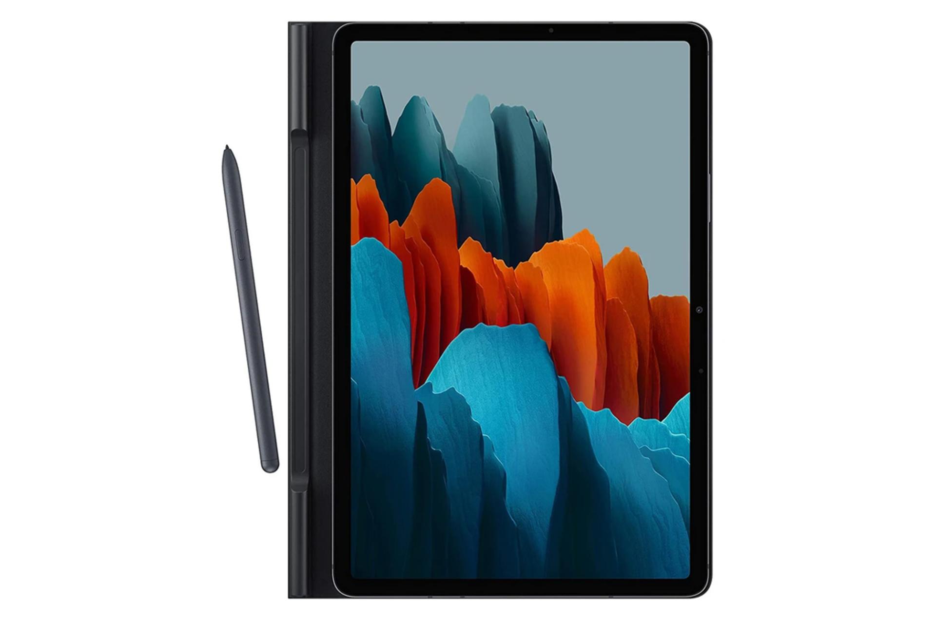 قاب تبلت کیف کلاسوری سامسونگ مدل Book Cover مناسب سامسونگ Galaxy Tab S7 Plus