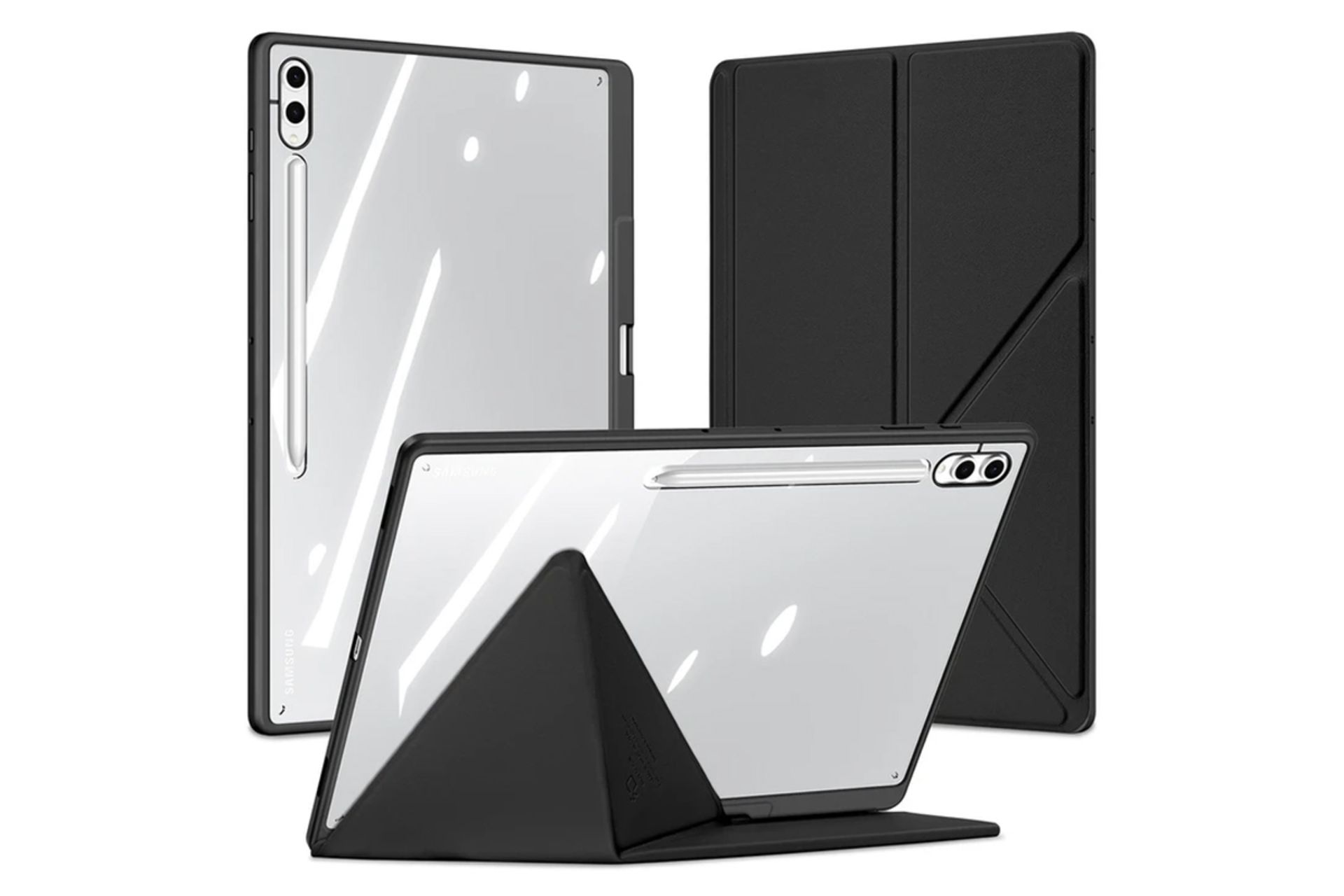 قاب تبلت کیف کلاسوری بادیگارد مدل Magi مناسب سامسونگ Galaxy Tab S9 Plus / S9 FE Plus