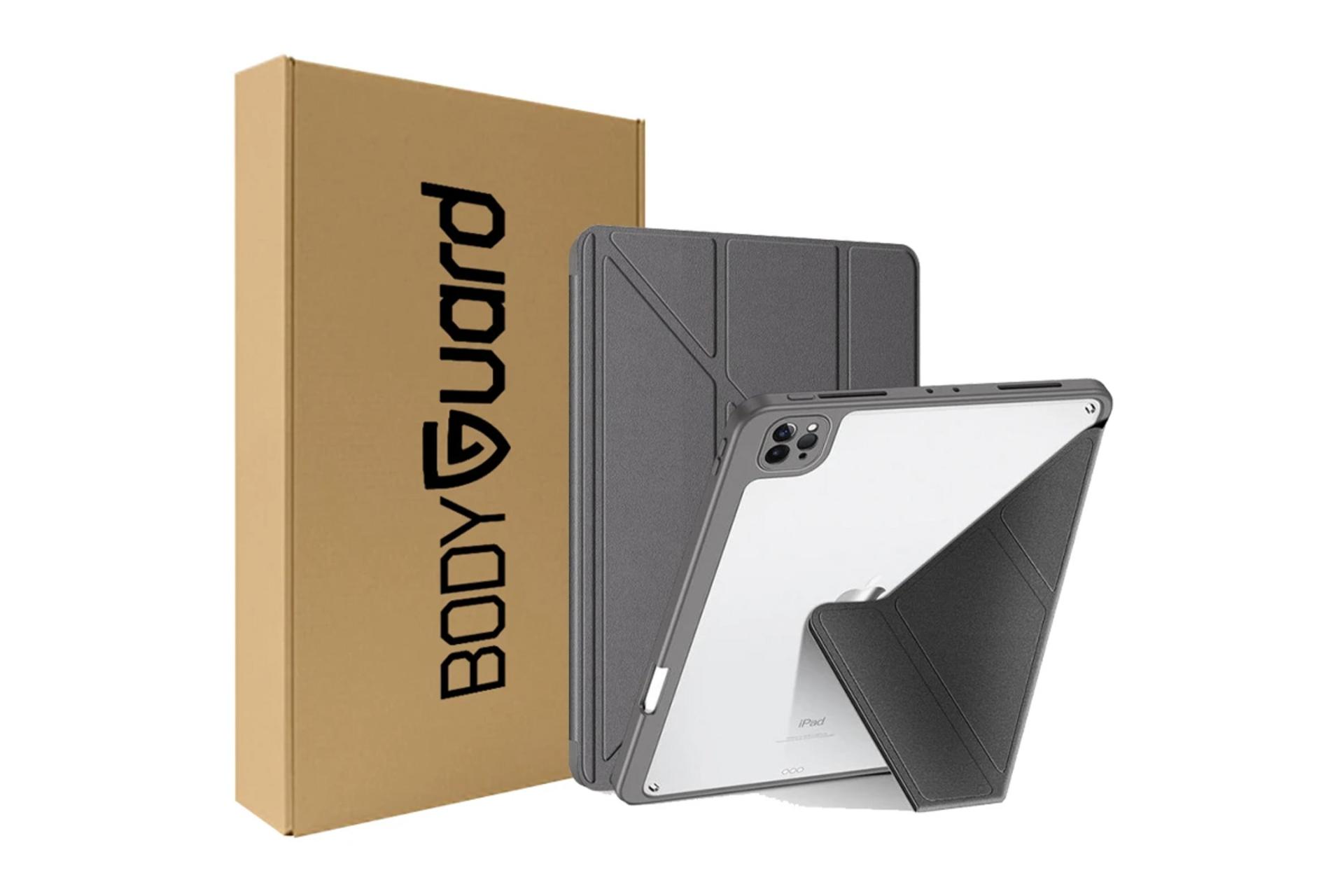 جعبه قاب تبلت کیف کلاسوری بادیگارد مدل Magi مناسب اپل iPad Pro 13 2024