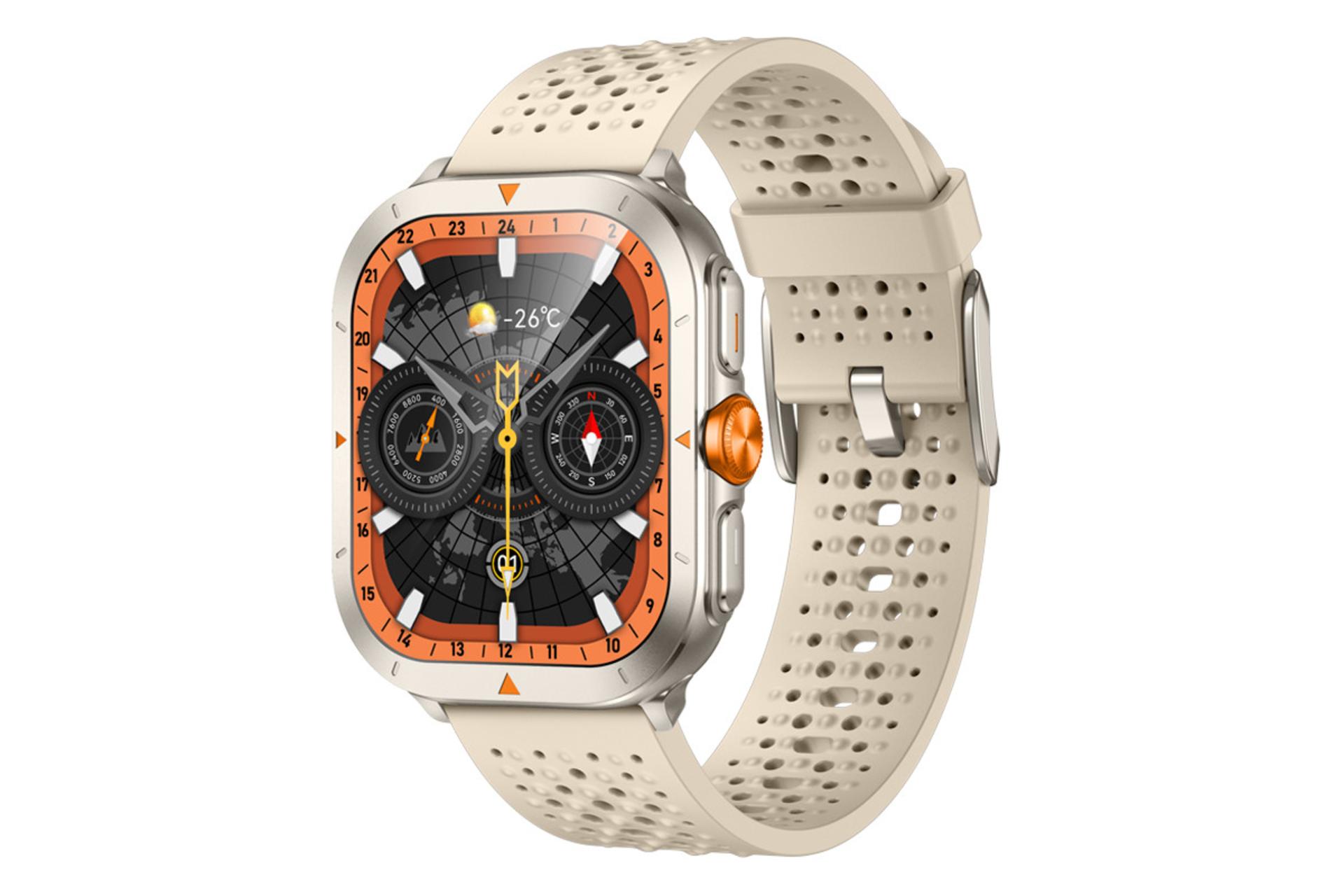 ساعت هوشمند شیائومی Xiaomi Glorimi GX TRACE نقره ای