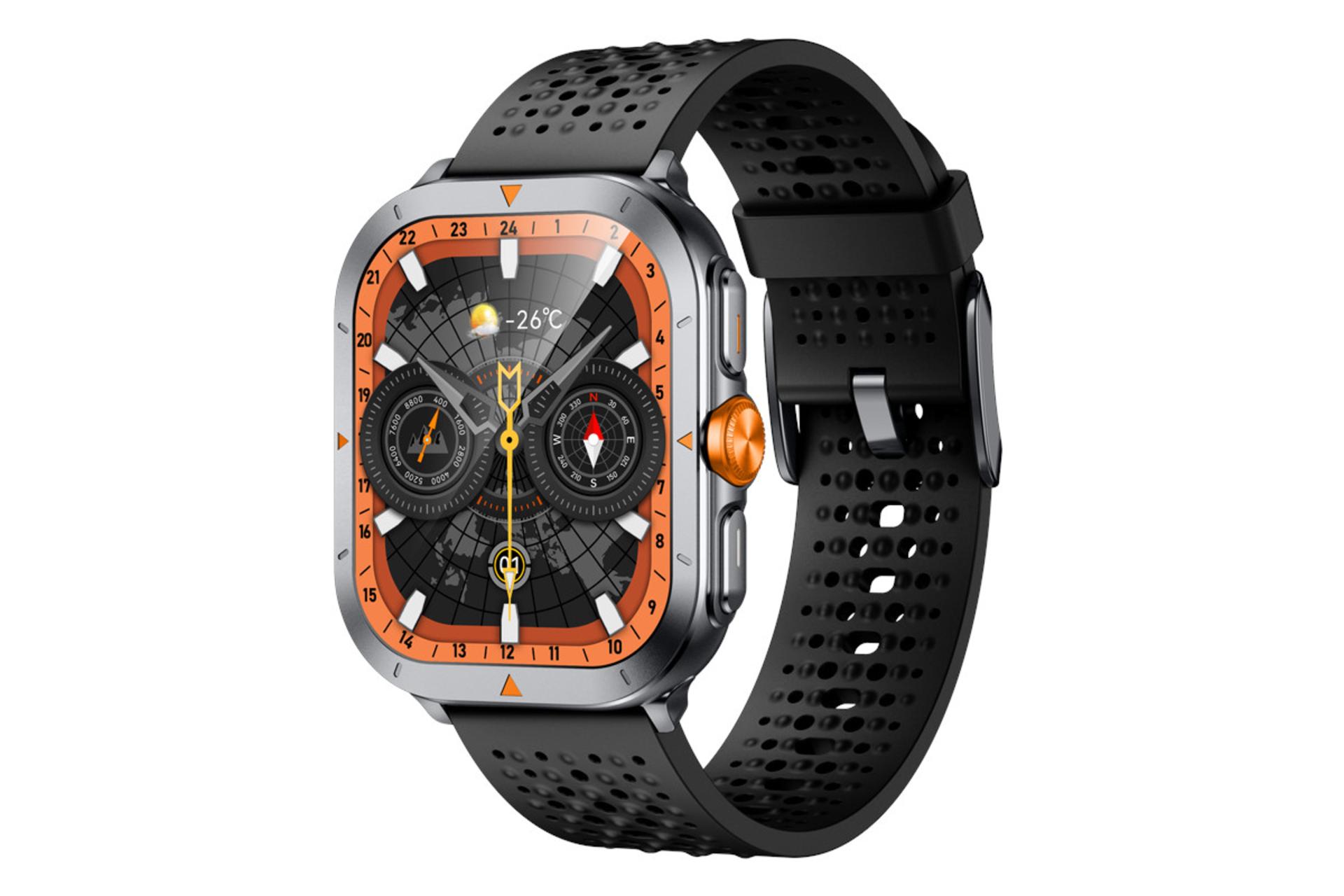 ساعت هوشمند شیائومی Xiaomi Glorimi GX TRACE مشکی