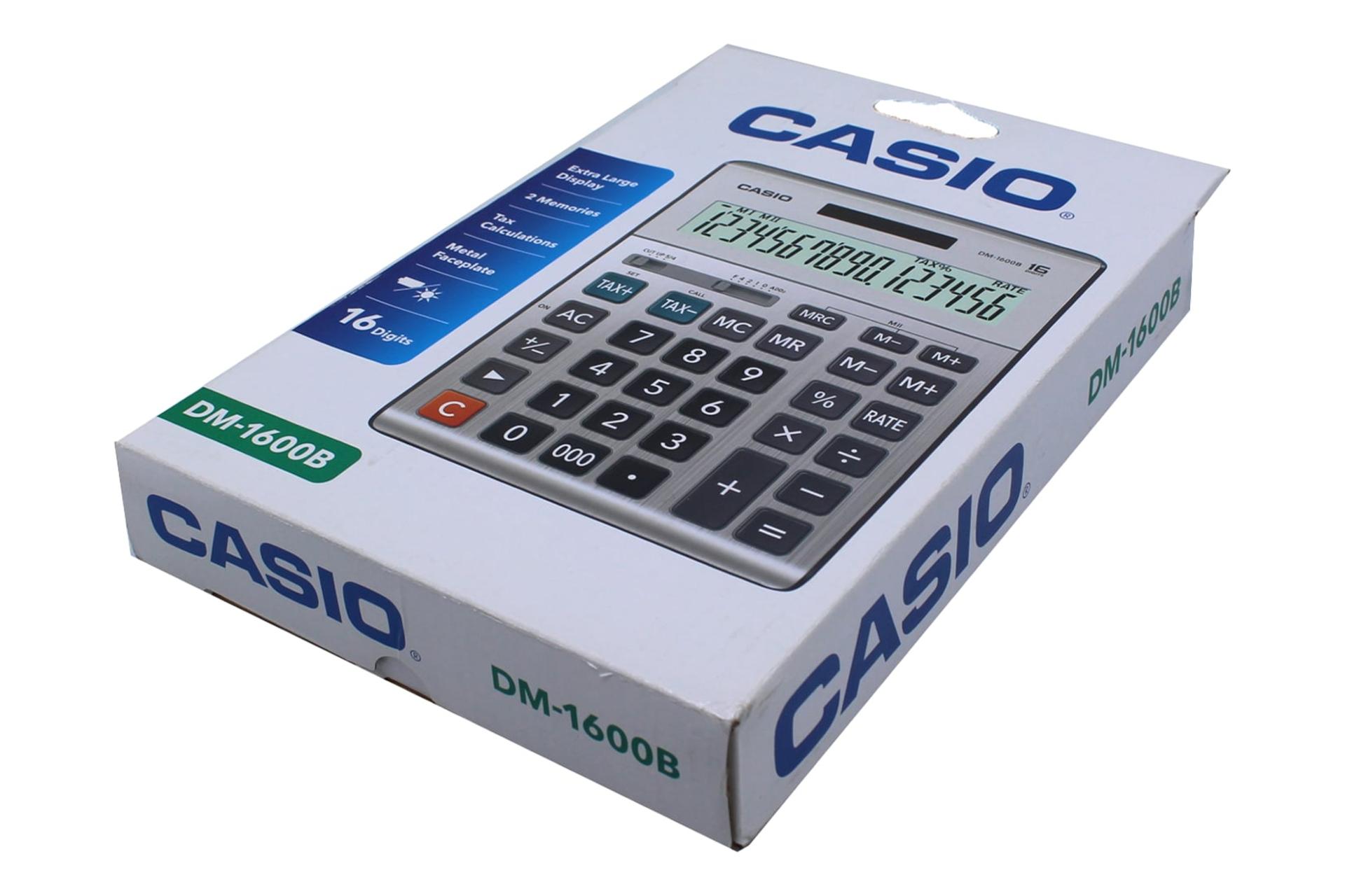 جعبه ماشین حساب کاسیو DM-1600B